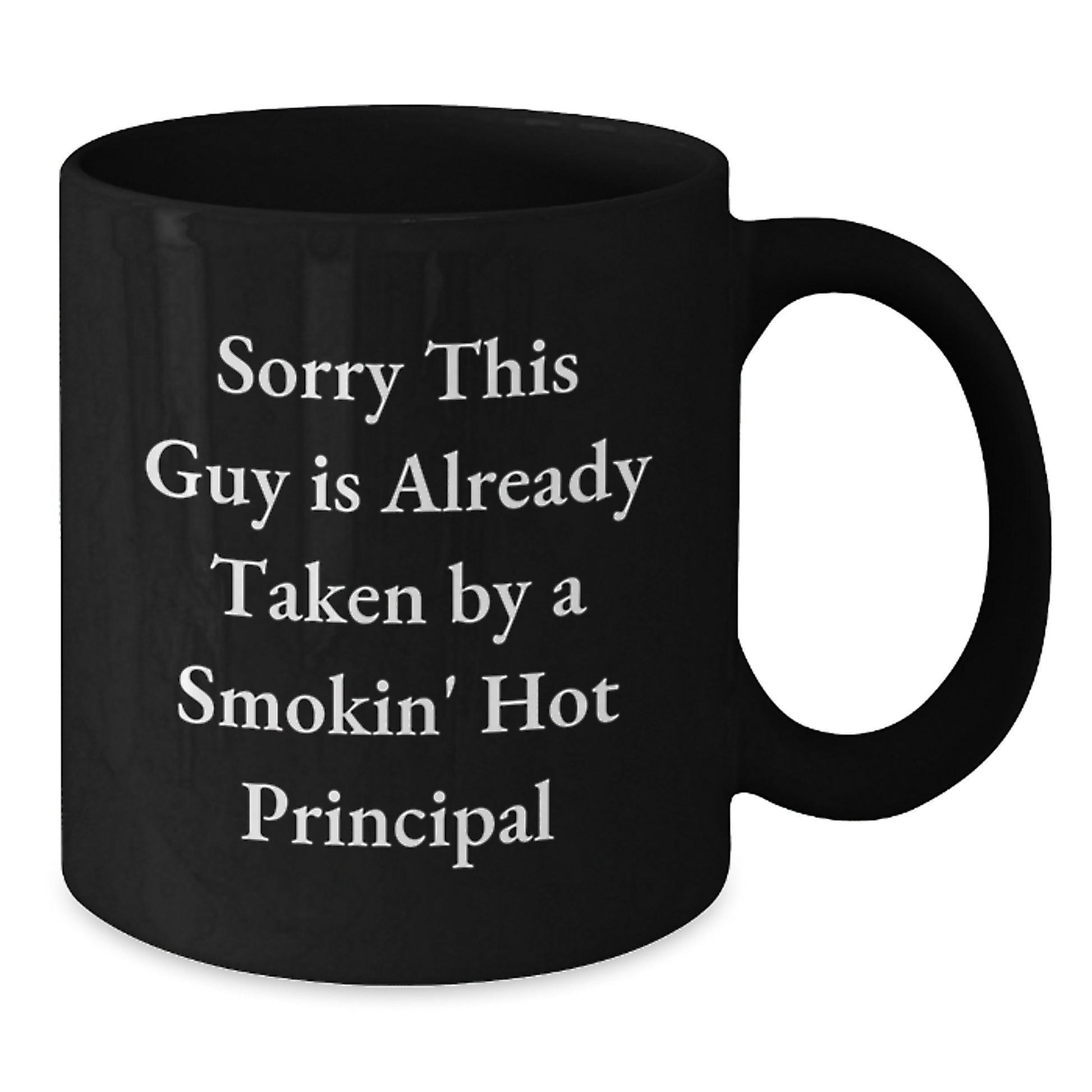 Funny Principal Gifts for Men from Friends Funny Principal Mug Black Coffee Mug Christmas Unique Gifts - Additional
