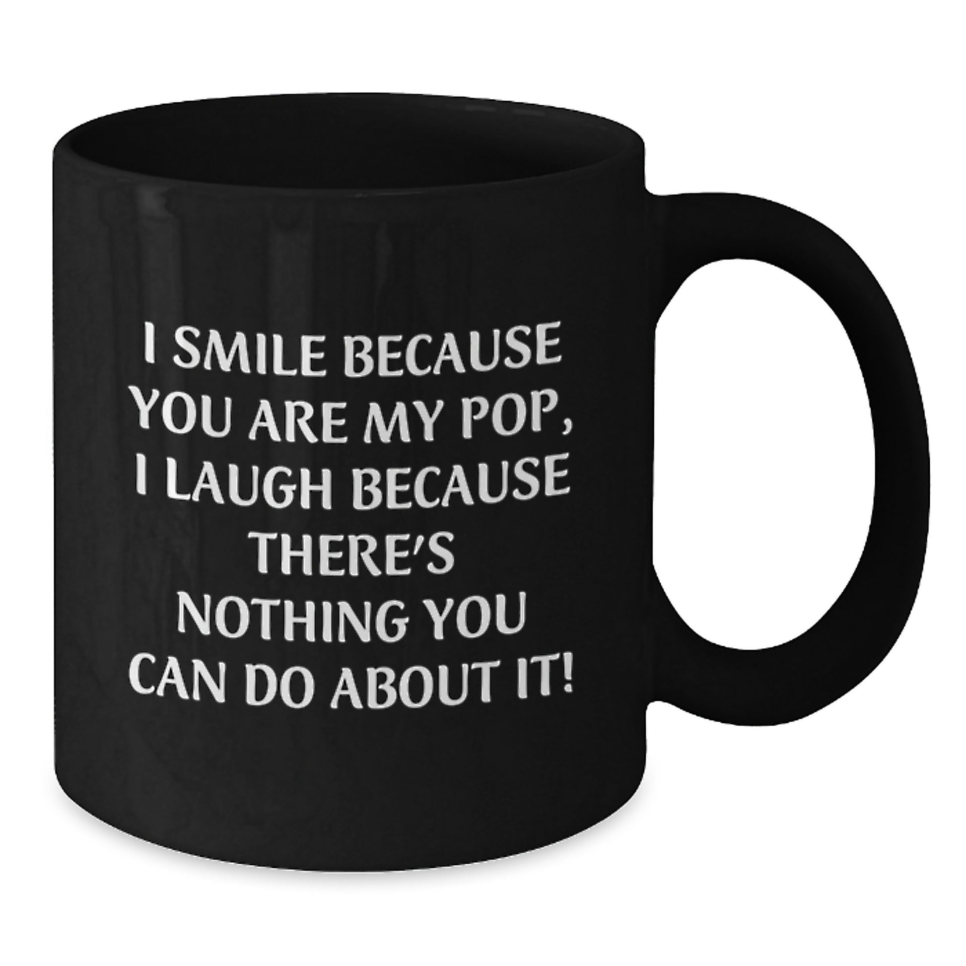 Funny Pop Black Coffee Mugs Gifts for Pop Lovers from Family - Additional