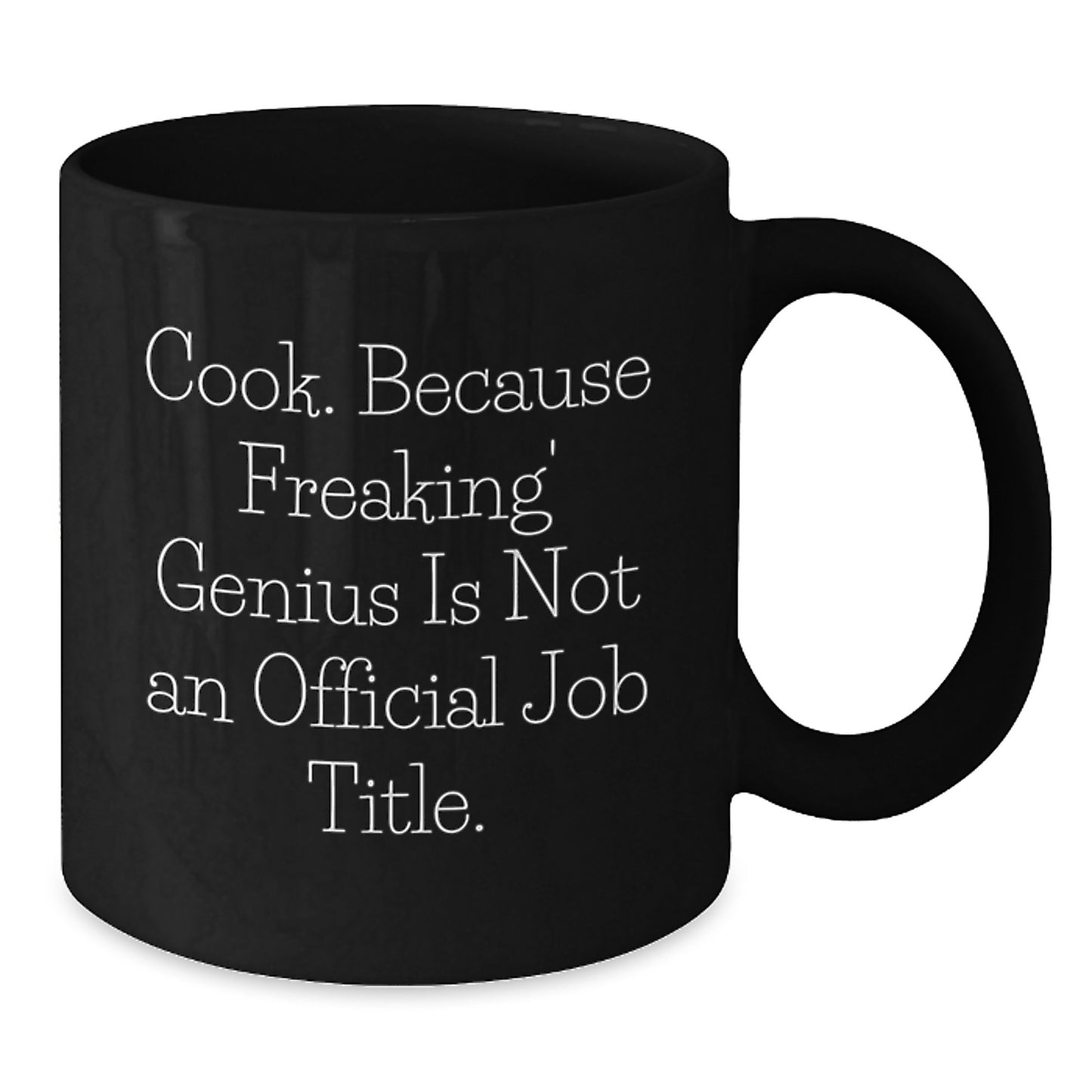 Funny Cook Gifts from Family for Christmas Unique Black Coffee Mugs - Additional