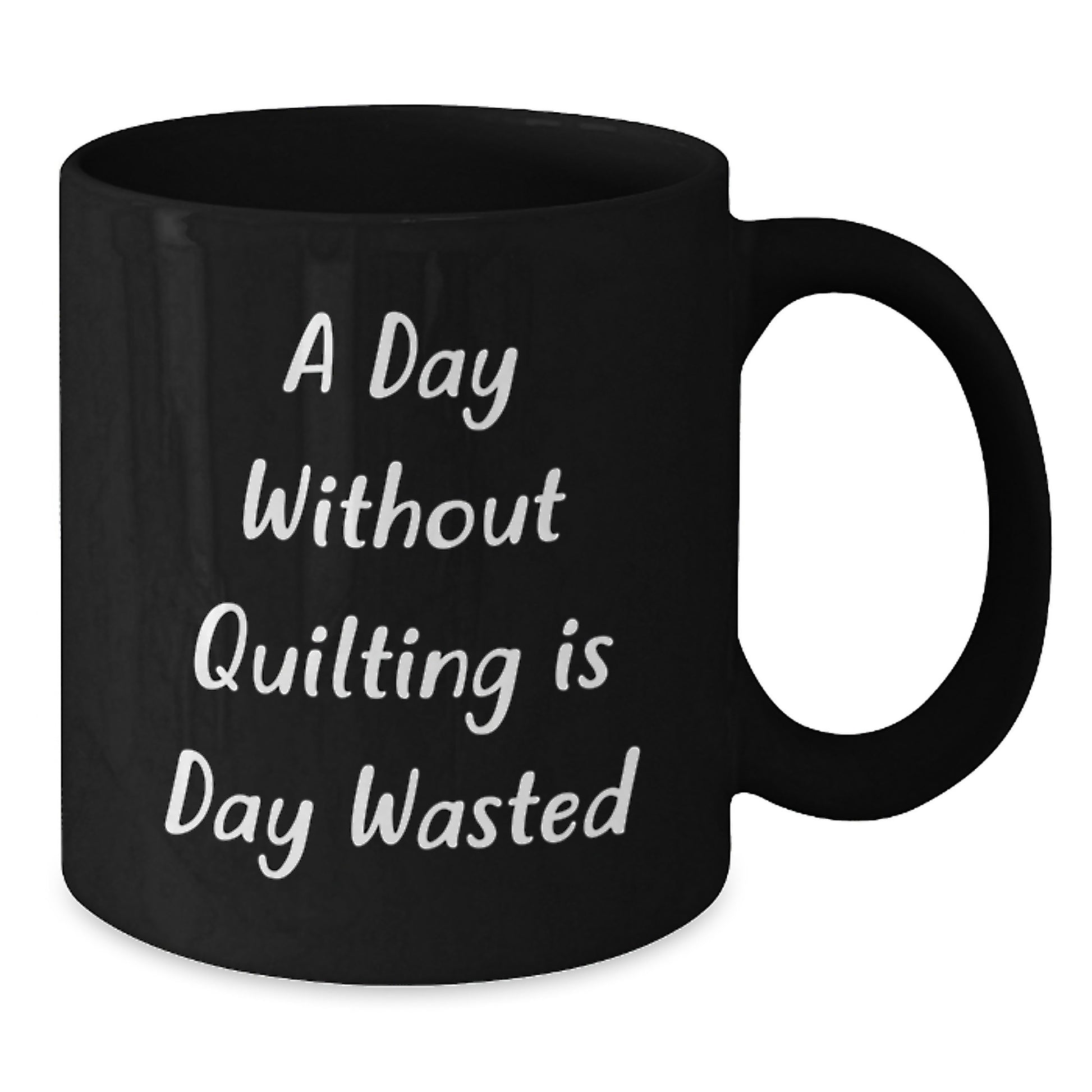Quilting Gifts for Women, Inspirational Quilting Mugs, Funny Quilting Quotes, Birthday Unique Gifts from Friends and Family, Black Coffee Mug - Additional