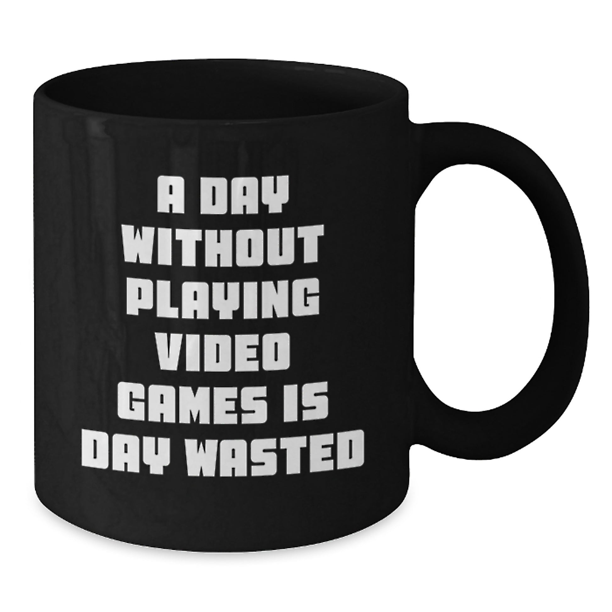 Funny Gaming Quote Black Coffee Mug, Birthday Unique Gifts for Men, Women, Friends, Coworkers, Family, Who Love Playing Video Games - Additional
