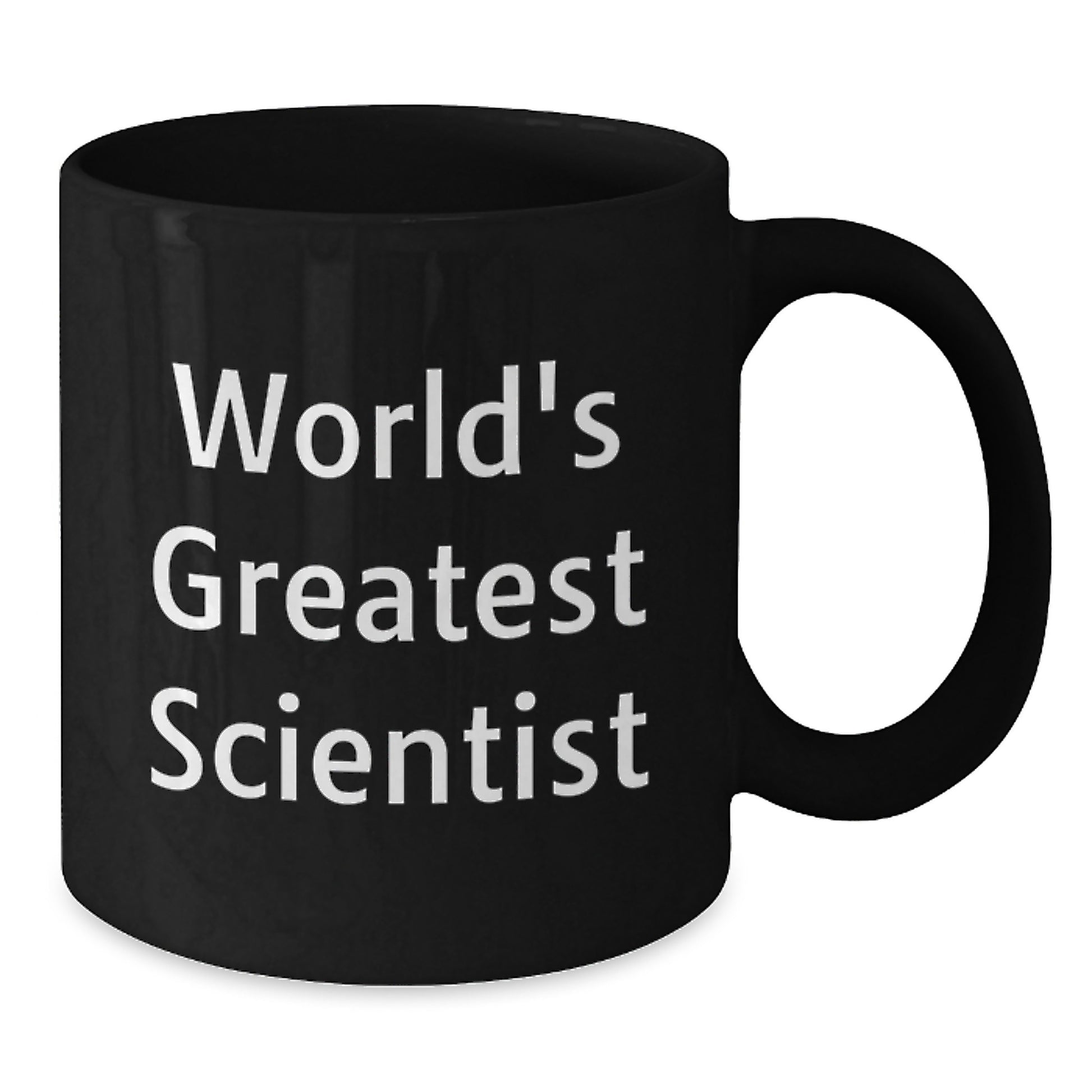 Unique Gifts from Family to World's Greatest Scientist Black Coffee Mug Funny Quote Christmas - Additional