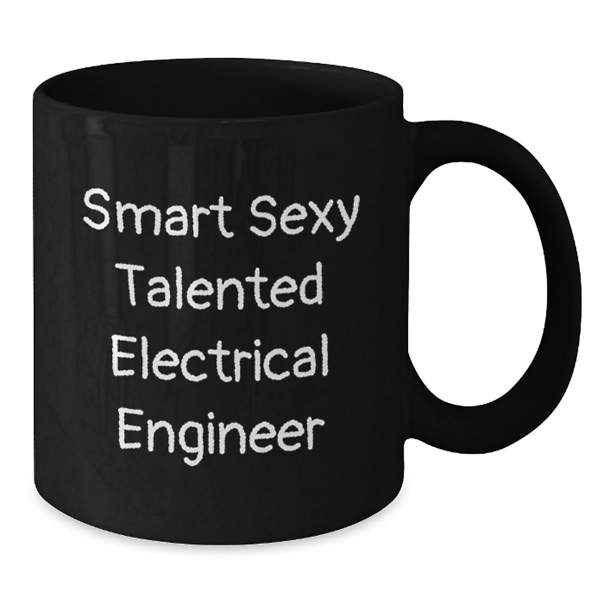 Funny Electrical Engineer Black Coffee Mug Gifts from Men for Electrical Engineer Friends Birthday Unique - Additional