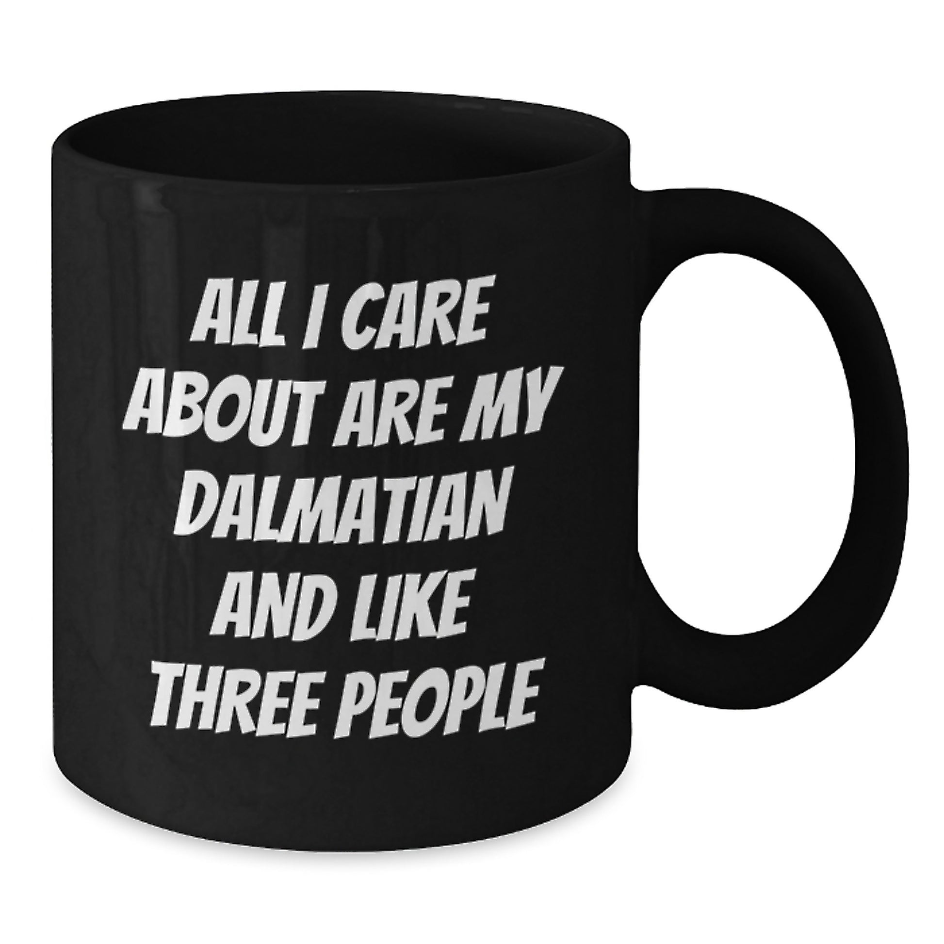 Dalmatian Dog Gifts Funny Quote Black Coffee Mugs for Men from Friends, Unique Birthday Unique Gifts for Women, Gifts from Family to Dalmatian Dog Lovers - Additional