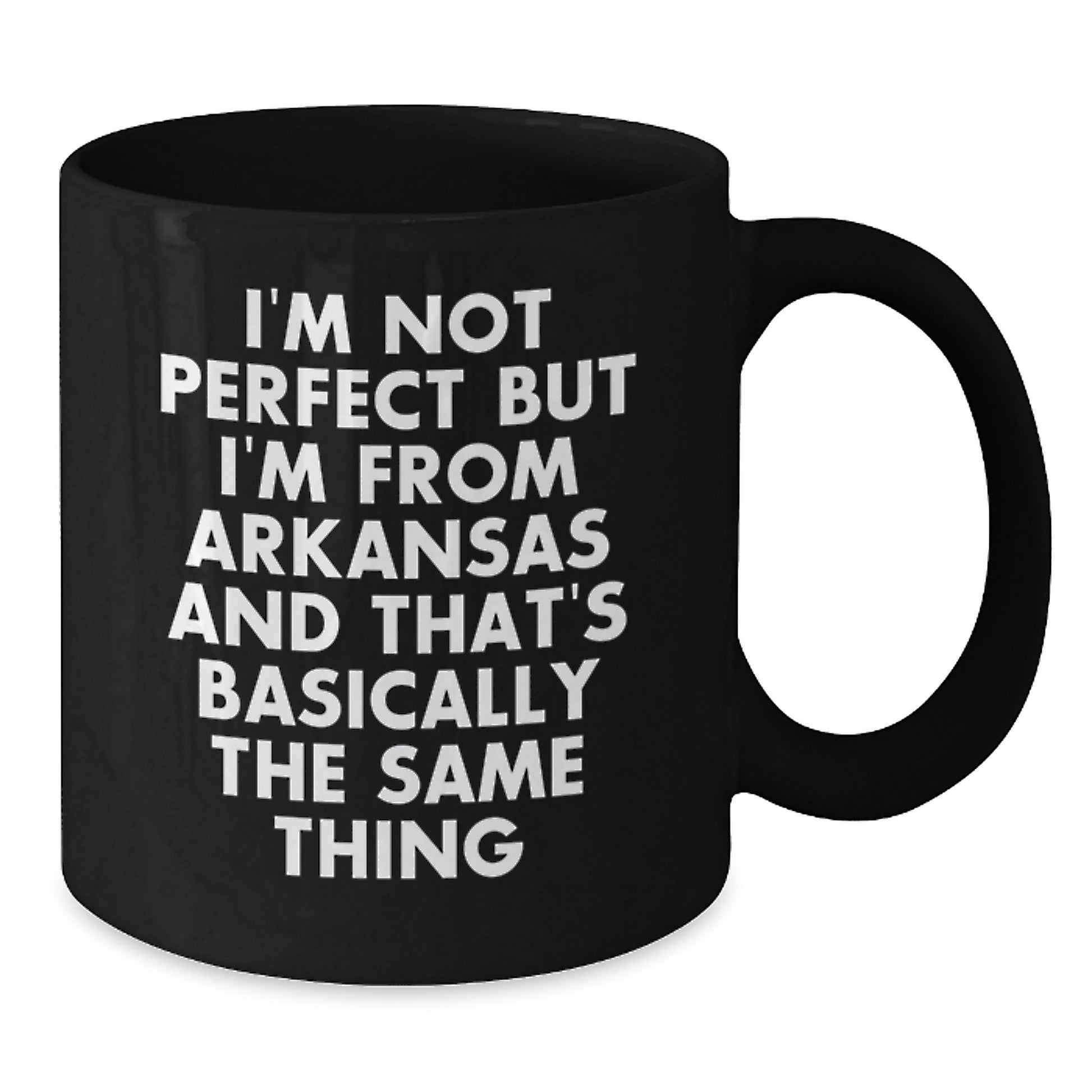 Funny Arkansas Black Coffee Mugs Gifts from Friends and Family for Valentine's - Additional