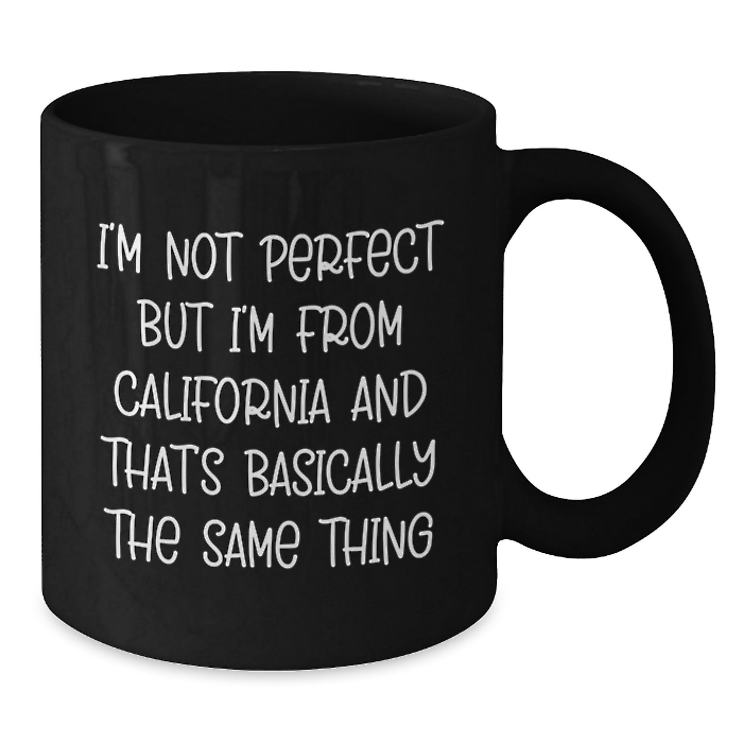 Funny California Black Coffee Mug Gifts from Friends and Family for Valentine's - Additional