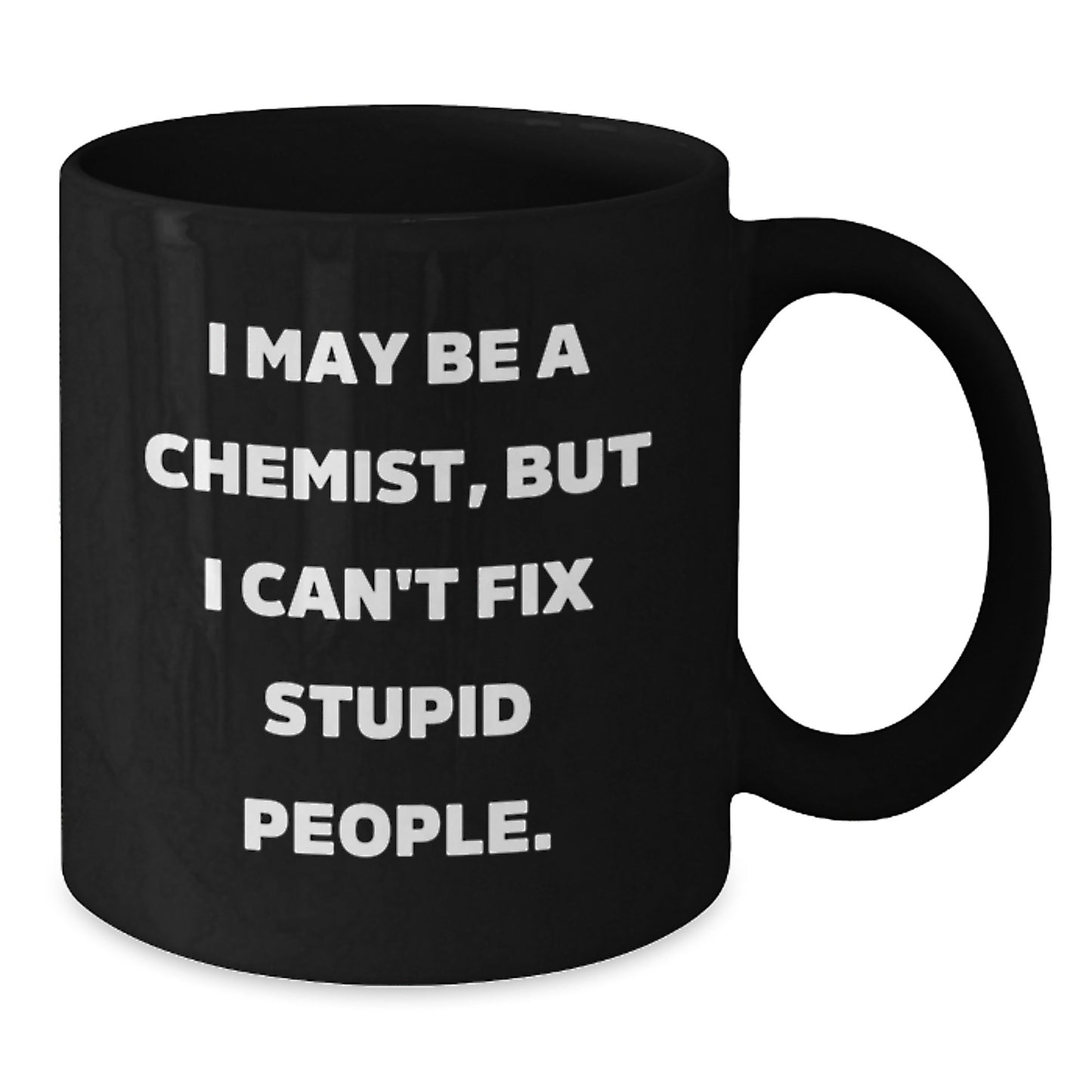 Funny Gift for Chemist Friends Black Coffee Mugs from Family, Chemist Graduation Unique Gifts for Men, Women, Coworkers - Additional