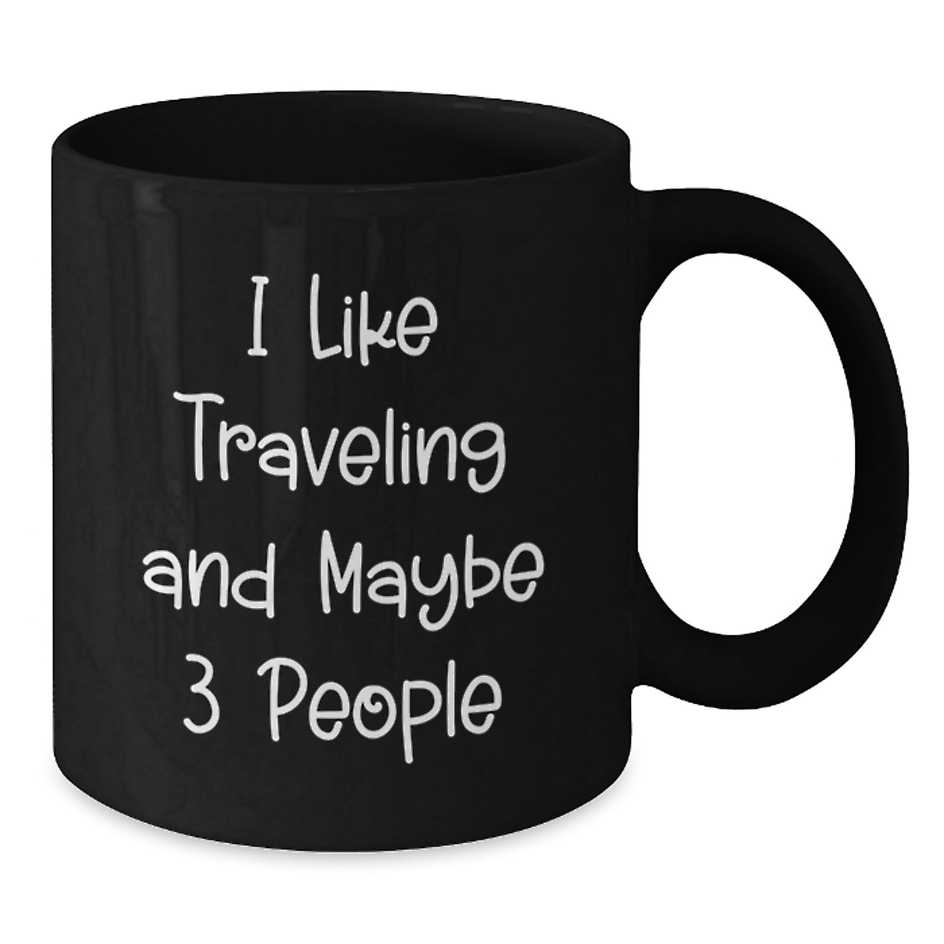 Traveling Quotes Funny Gifts for Traveling Friends Black Coffee Mug Unique Graduation Gifts from Men - Additional