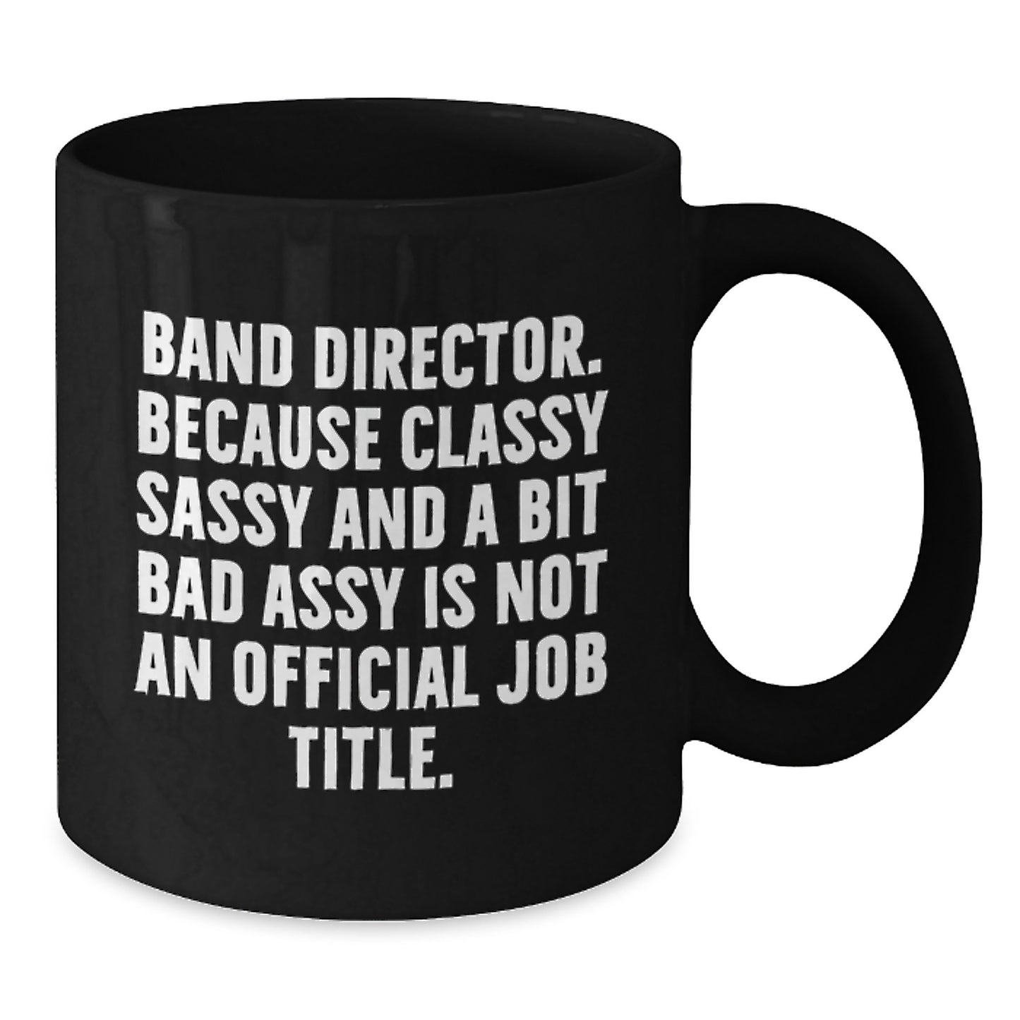 Funny Band Director Gifts Christmas Unique Mugs for Men, Women, Friends and Family, Gifts from Band Directors, Classy Sassy and a Bit Fearlessy - Additional