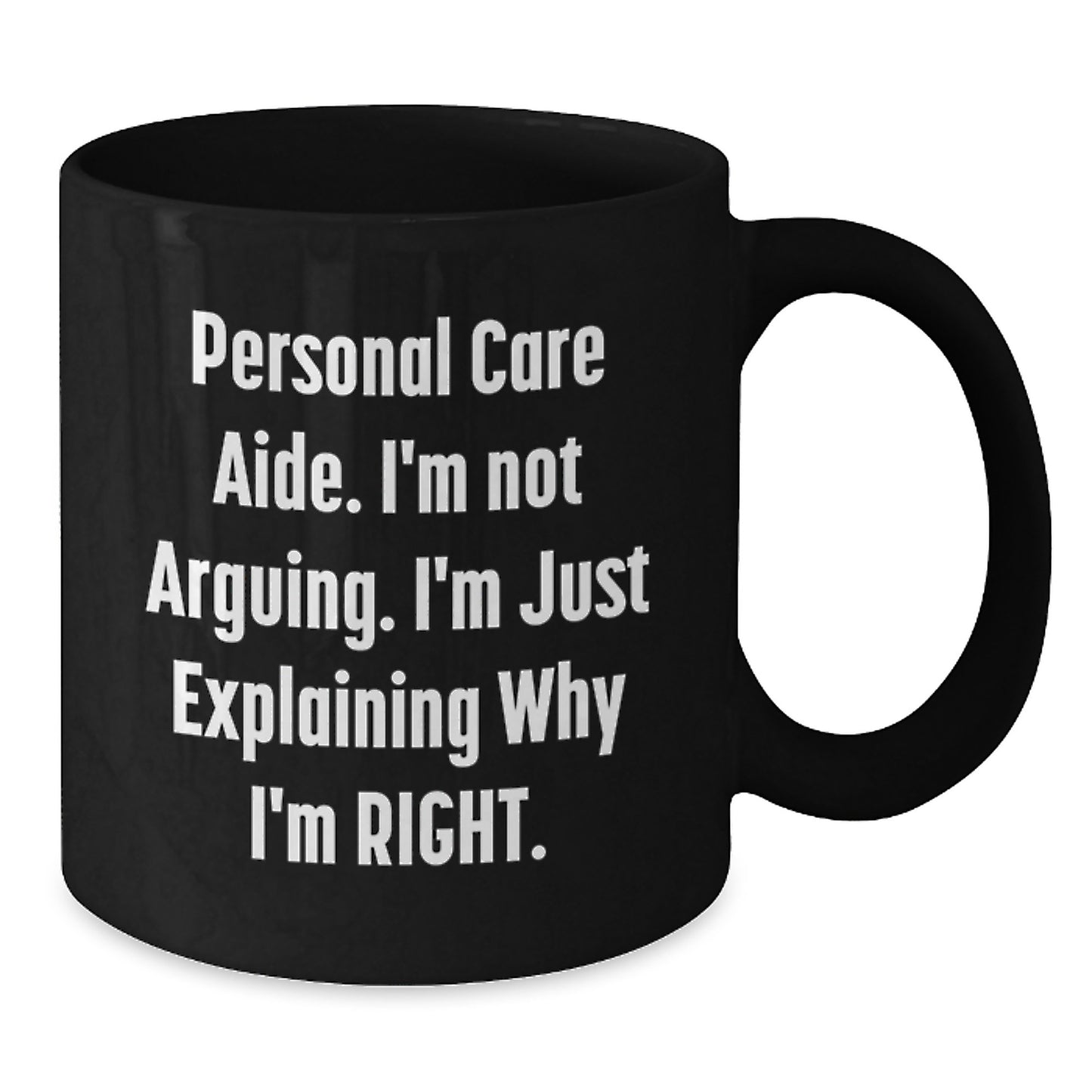 Funny Personal Care Aide Gifts from Friends, Inspirational Coffee Mugs for Personal Care Aide Men, Personal Care Aide Unique Graduation Gifts - Additional