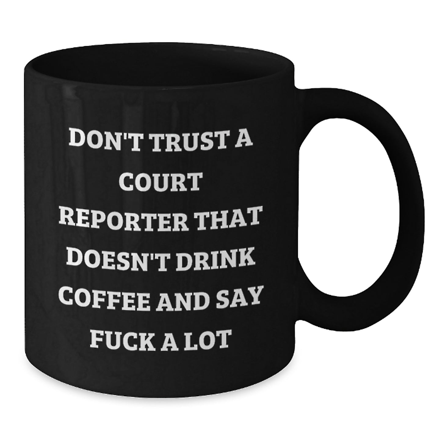 Funny Court Reporter Gifts, Court Reporter Coffee Lover Mug, Gifts from Friends for Court Reporter Graduation - Additional