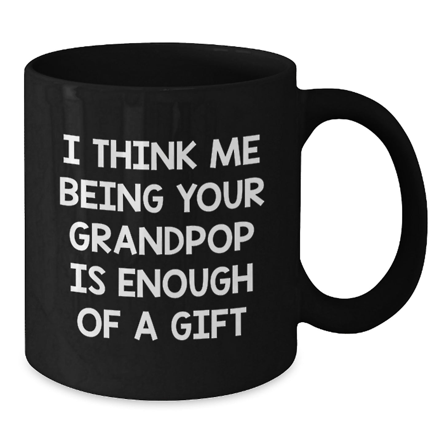 Funny Grandpop Black Coffee Mugs Gifts from Grandpop to Grandpop Graduation Unique Gifts - Additional