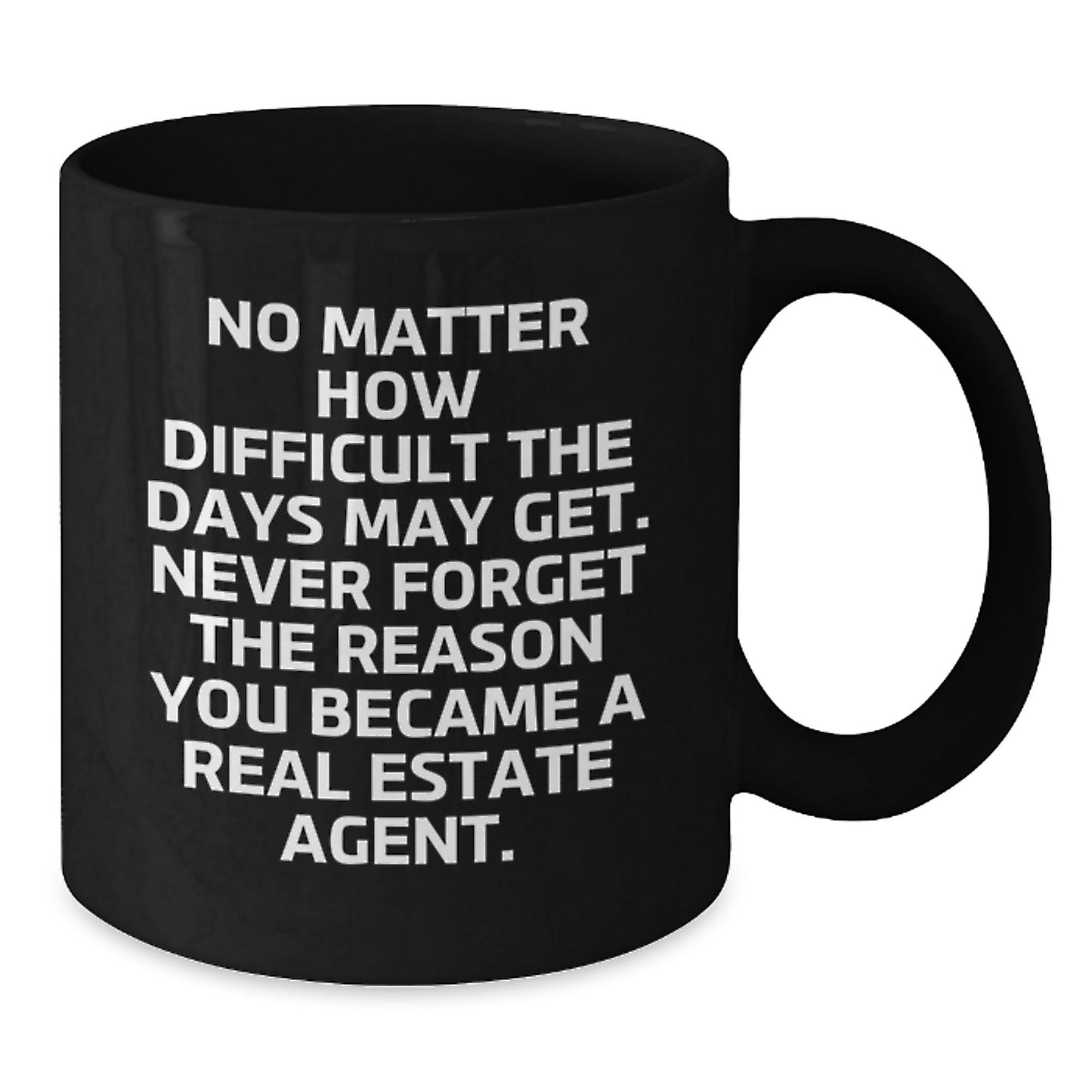 Unique Gifts from Family to Real Estate Agent Men, Funny Inspirational Coffee Mug for Graduation - Additional