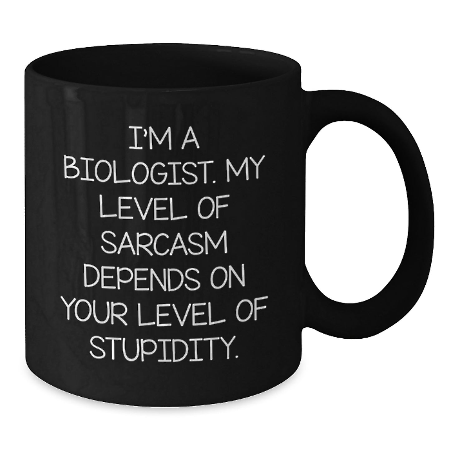 Funny Biologist Gifts for Him Graduation Unique Black Coffee Mugs from Friends - Additional