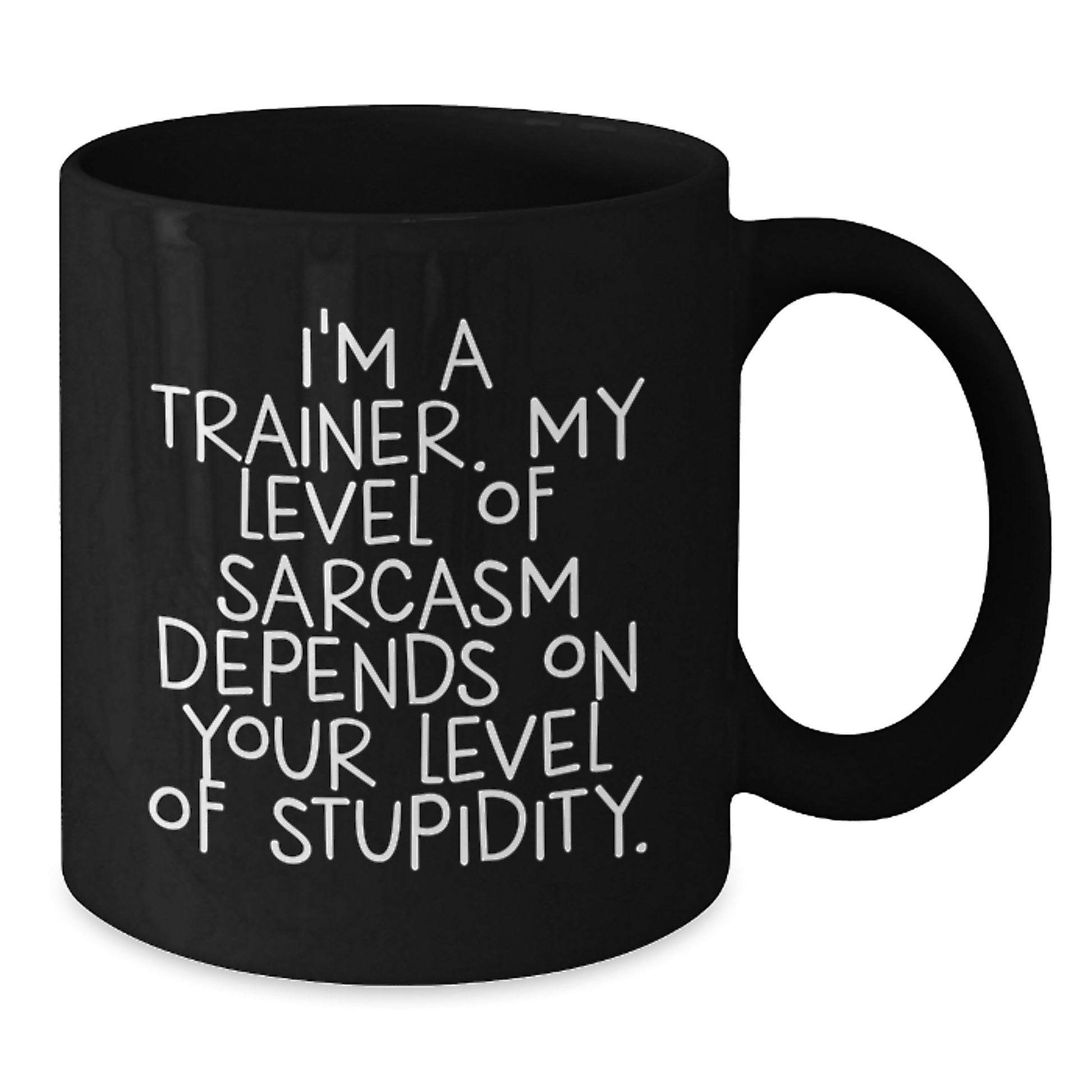 Funny Trainer Quotes Black Coffee Mugs Gifts for Trainer from Family Friends Coworkers - Additional