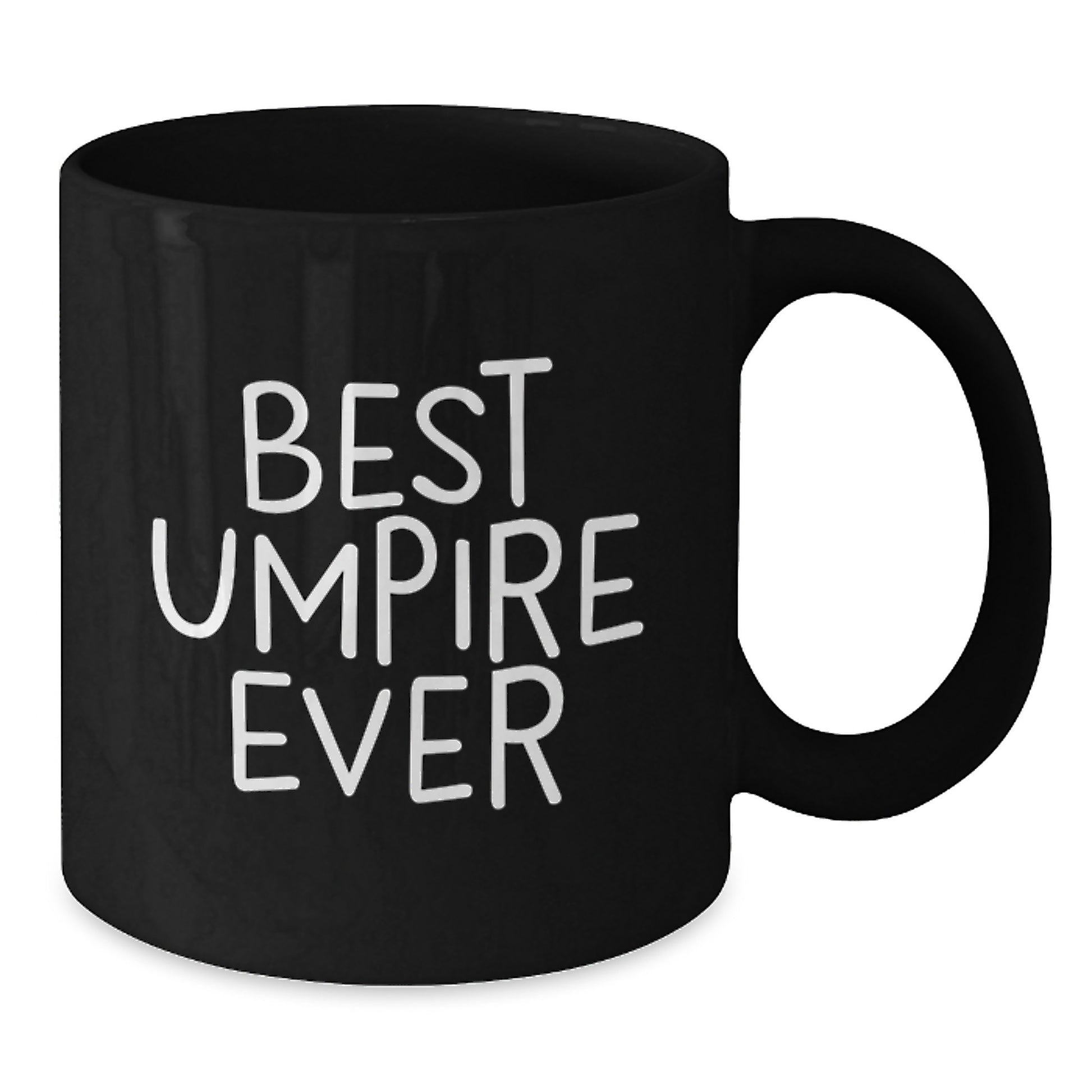 Funny Umpire Gifts for Men, Umpire Black Coffee Mug, Best Umpire Ever Quote, Gifts from Dad to Umpire - Additional