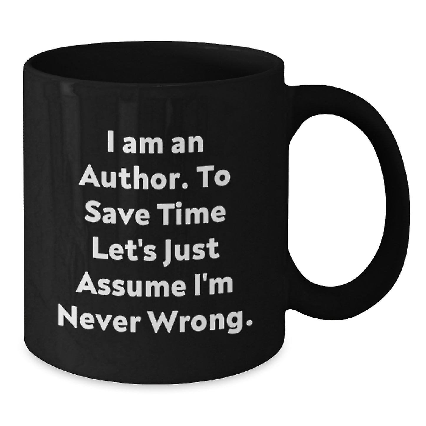 Funny Author Quotes Black Coffee Mugs Gifts for Authors Friends Family Graduation Unique Ideas from Men - Additional