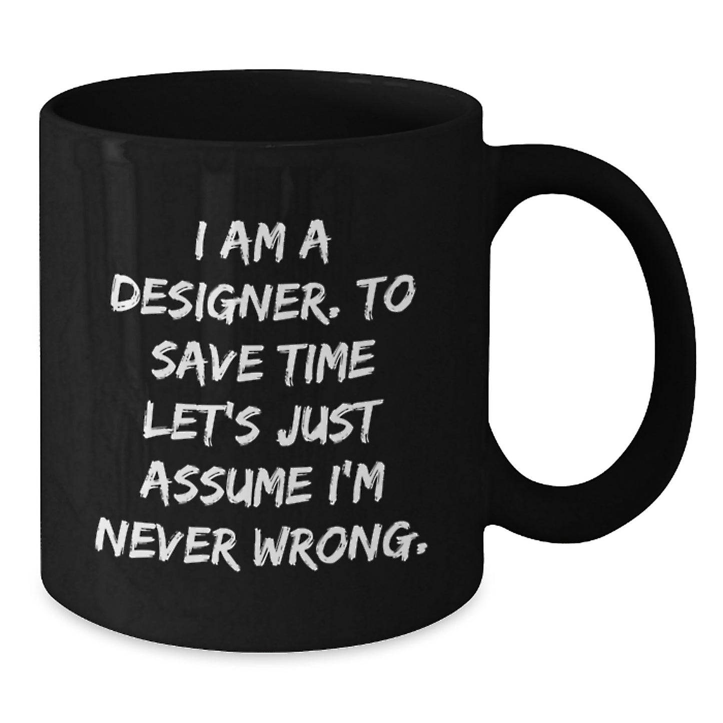 For Him Keepsake Designer Quote Black Coffee Mug Birthday Gift - Additional