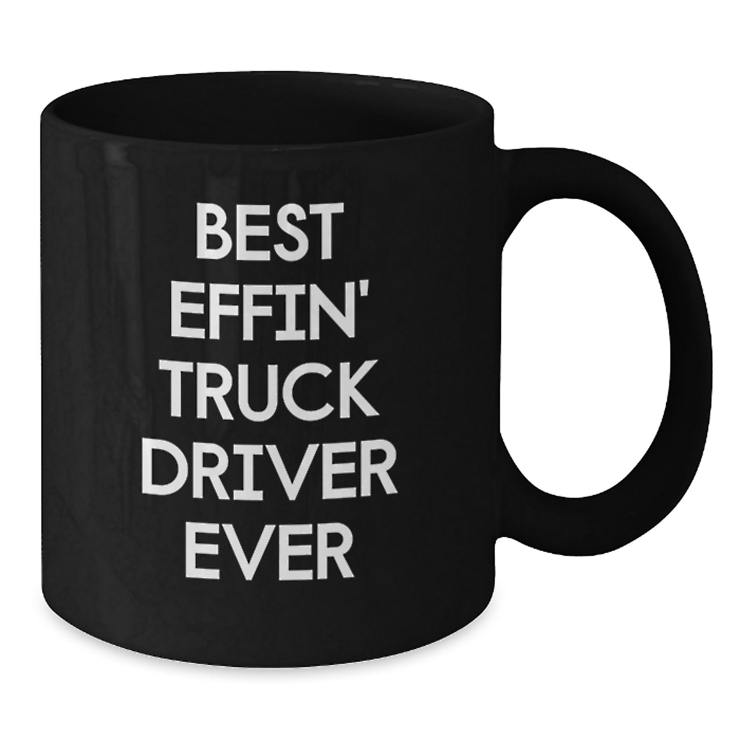 Truck Driver Black Coffee Mug Keepsake Birthday Gift for Him - Additional