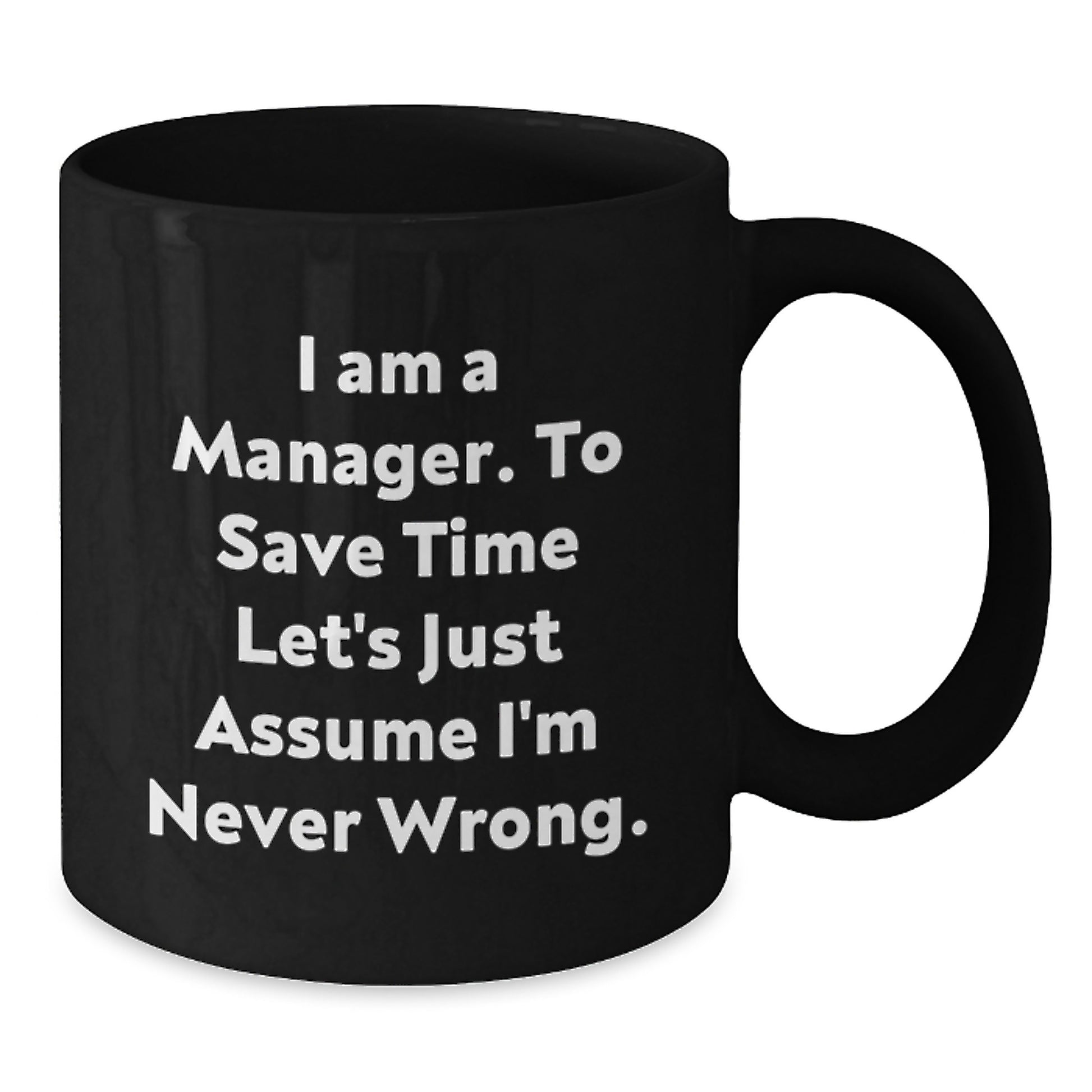Birthday Gift Manager Premium Black Coffee Mug for Her Present - Additional