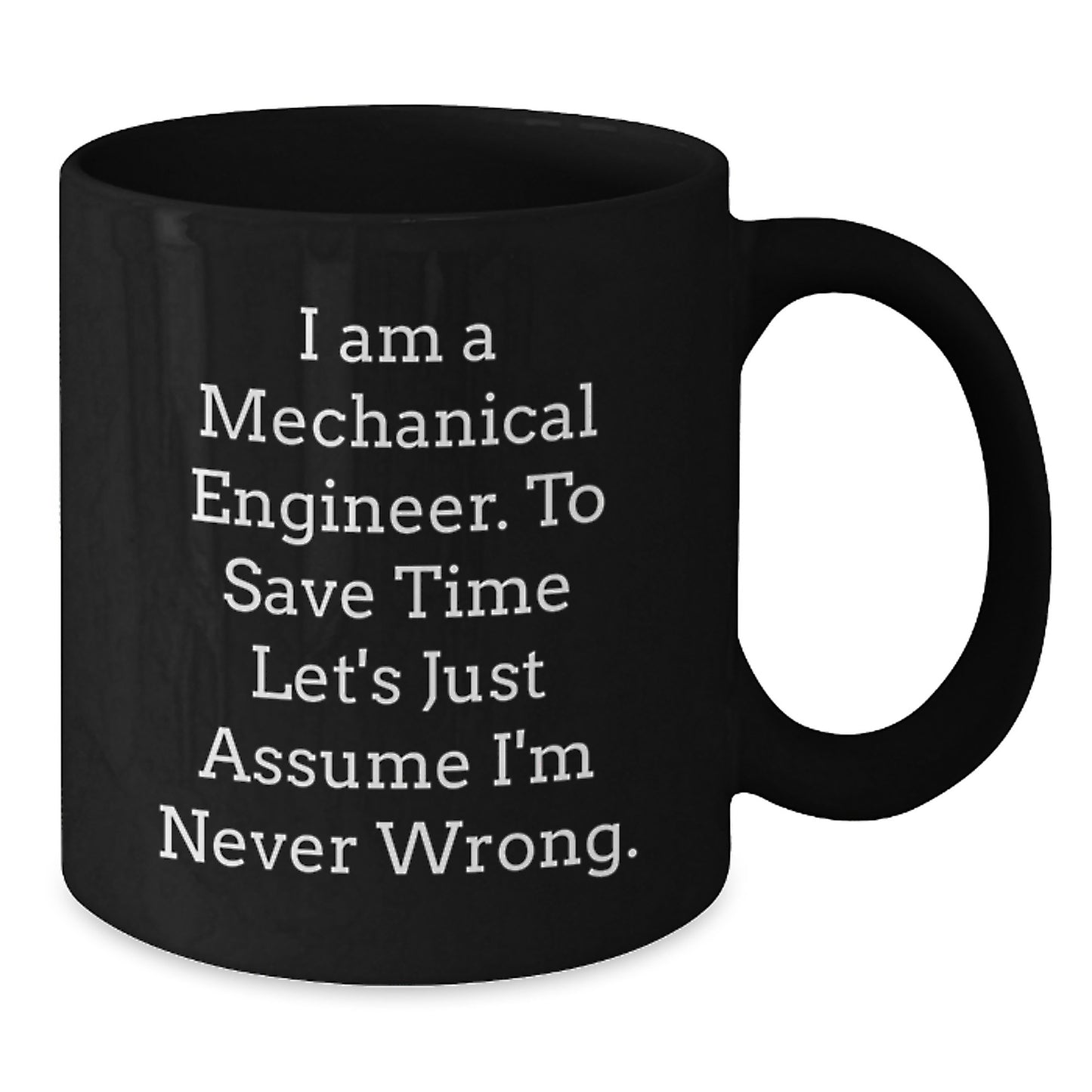 Funny Mechanical Engineer Black Coffee Mugs for Graduation Gifts from Friends to Men - Additional