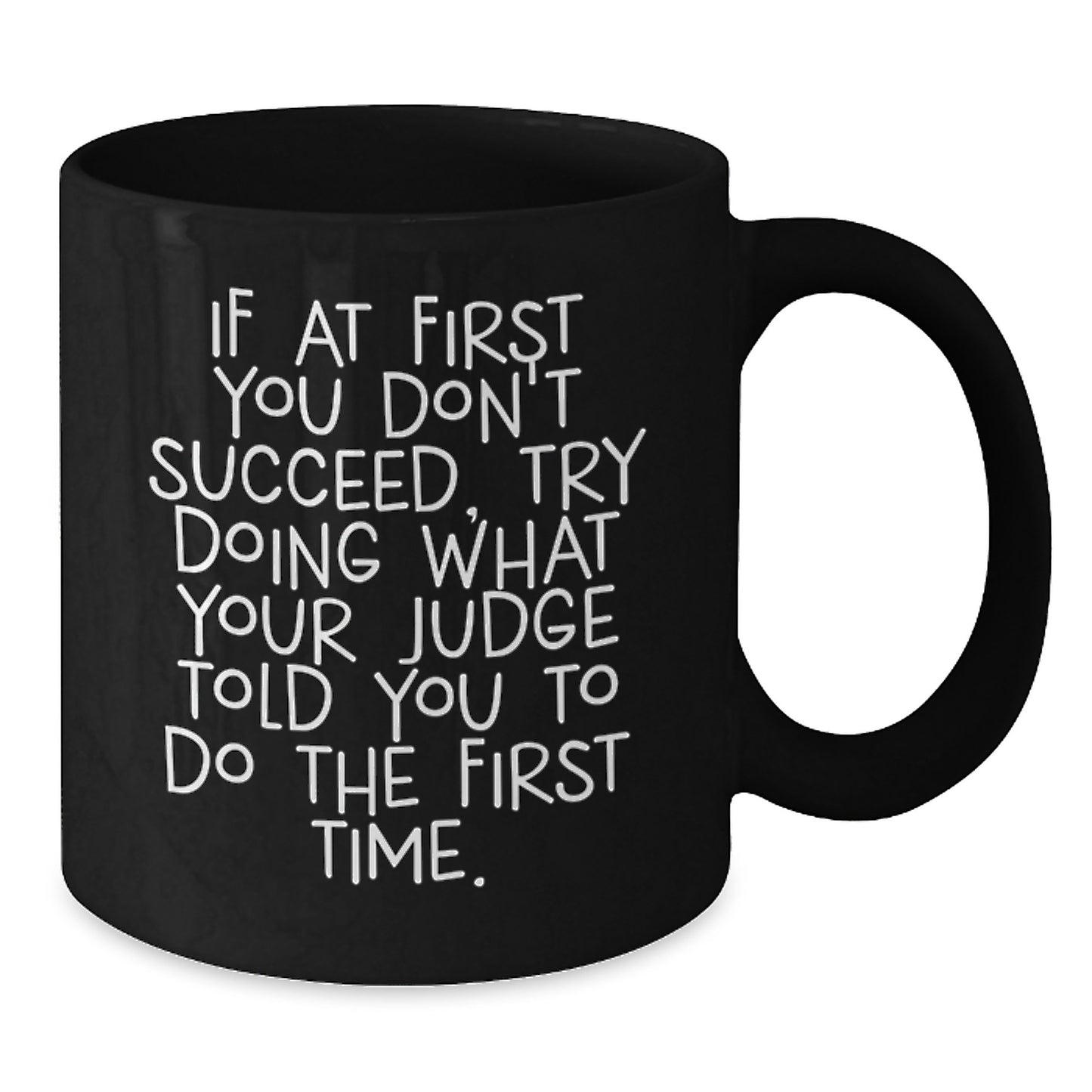 Judge Keepsake Ceramic Black Coffee Mug 11oz for Him Birthday Gift - Additional