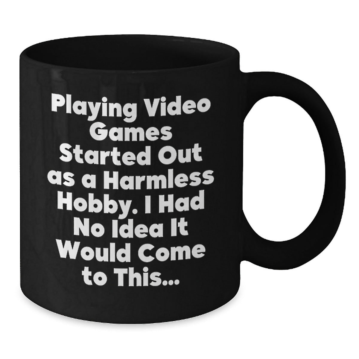 Christmas Gift for Her - Playful Playing Video Games Present Coffee Mug - Additional