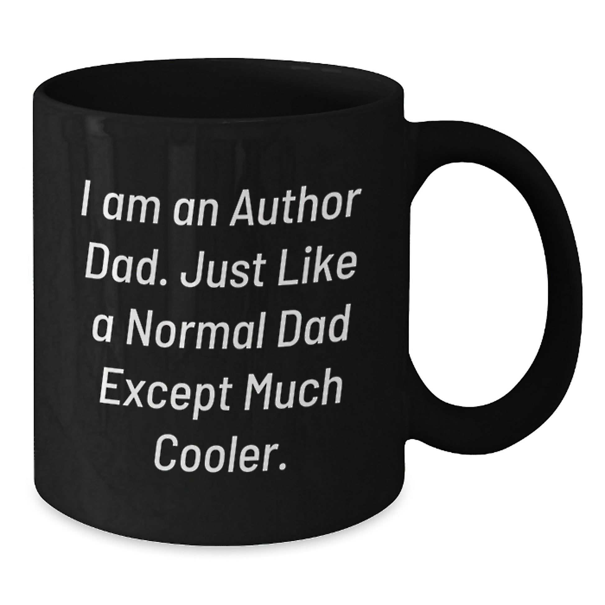 Author Black Coffee Mug Keepsake Birthday Gift for Him Cooler - Additional
