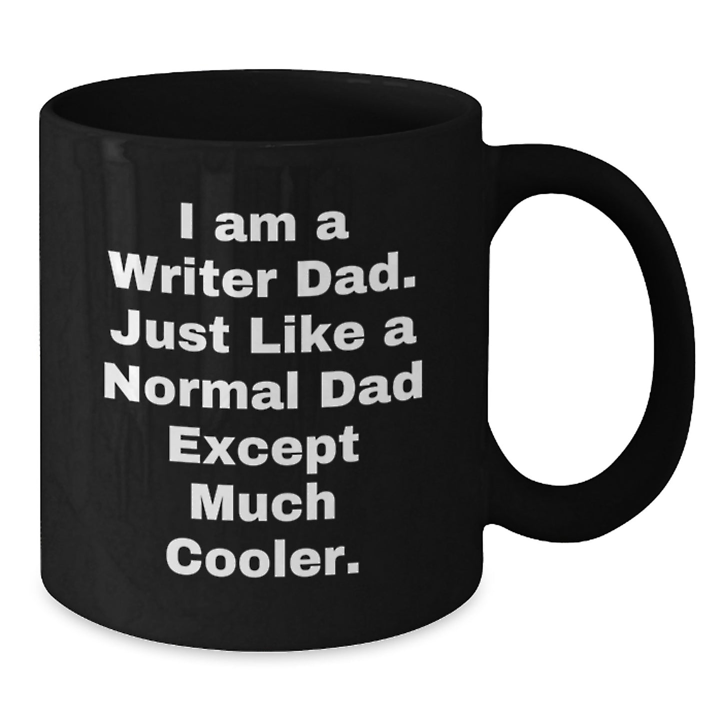Birthday Gift for Her Writer Black Coffee Mug Present - Additional