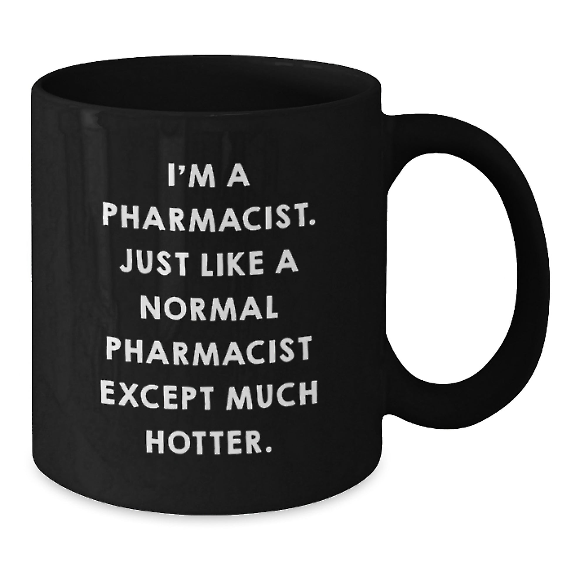 Funny Pharmacist Mugs Gifts for Mom from Men, Unique Black Coffee Mug, Mother's Day Unique Gifts for Women from Family - Additional