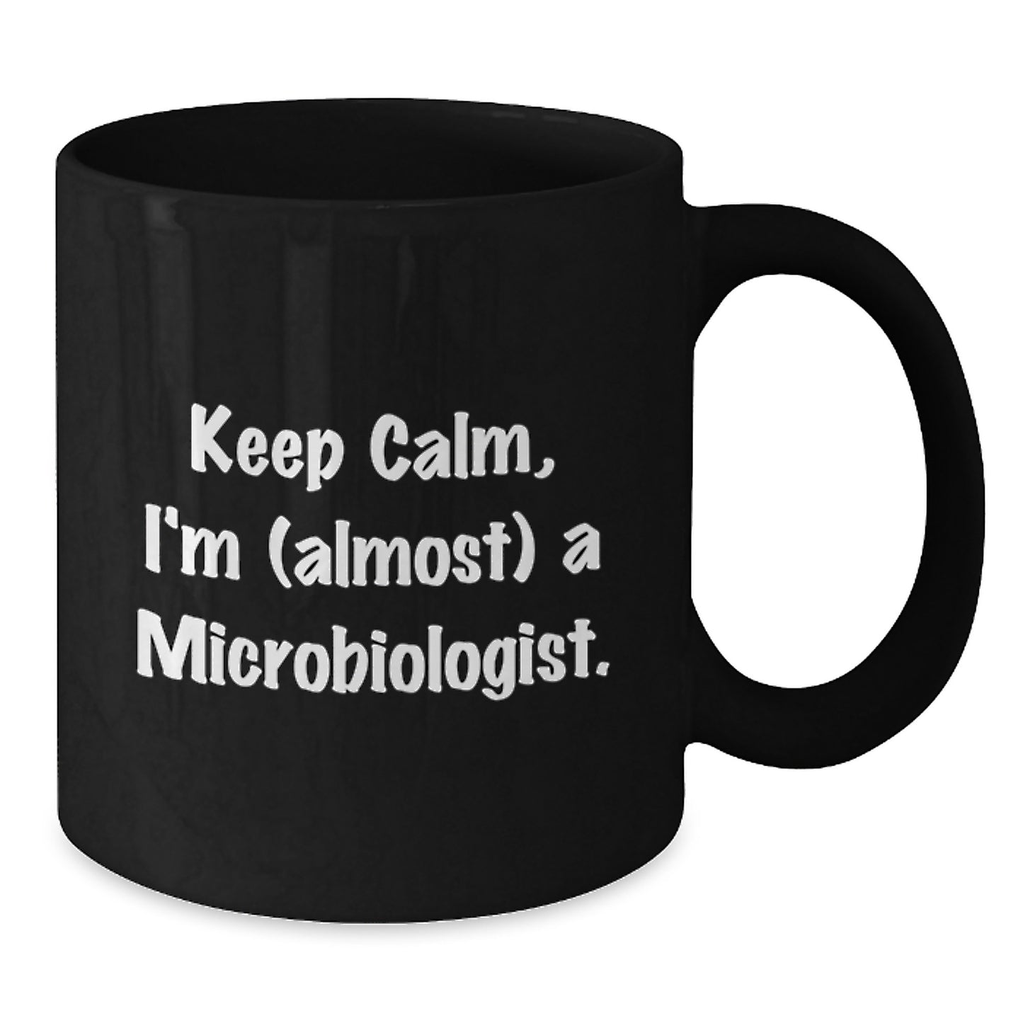 Microbiologist Keepsake Black Coffee Mug for Him Birthday Gift - Additional