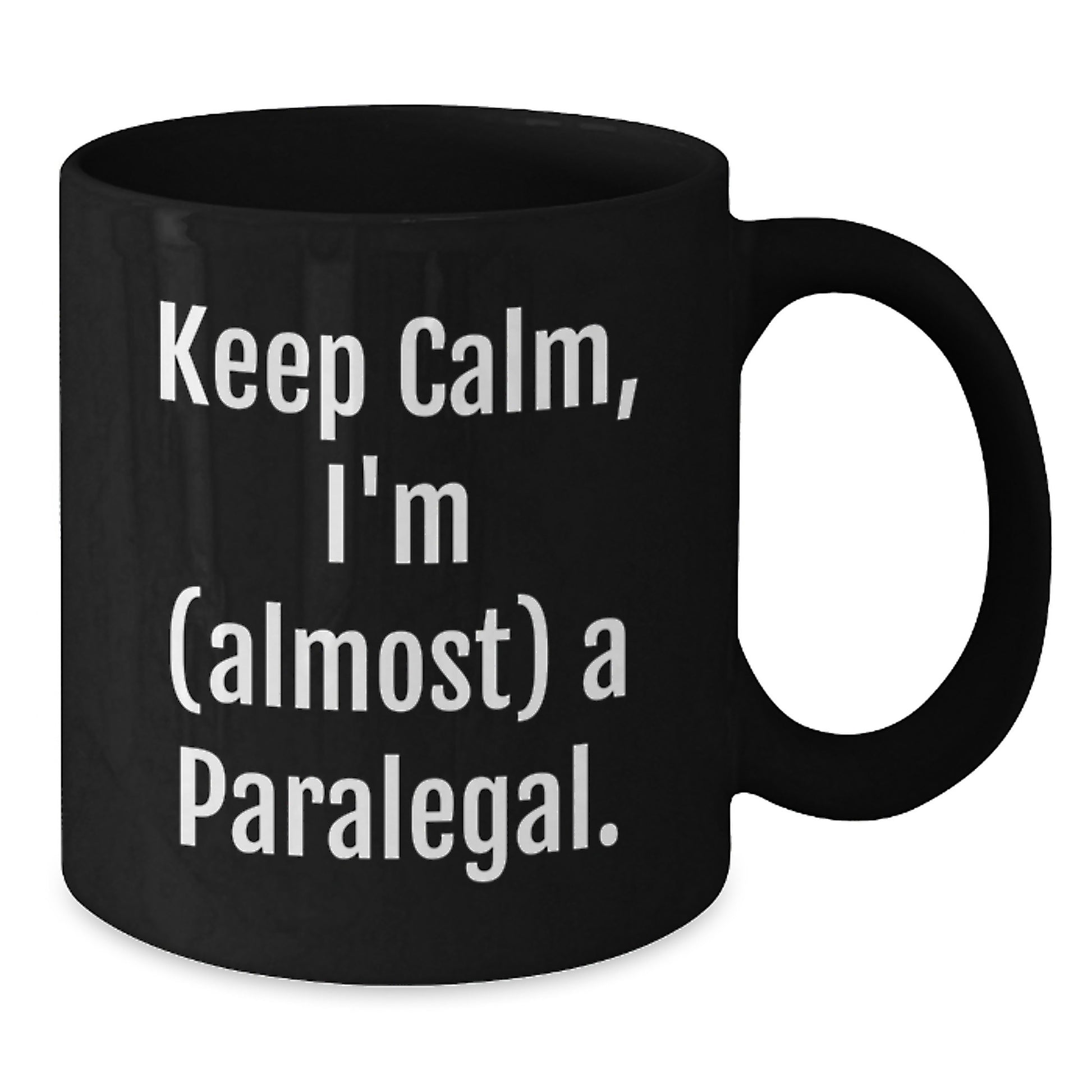 Sassy Paralegal Black Coffee Mug – Essential Birthday Gift for Neighbors - Additional
