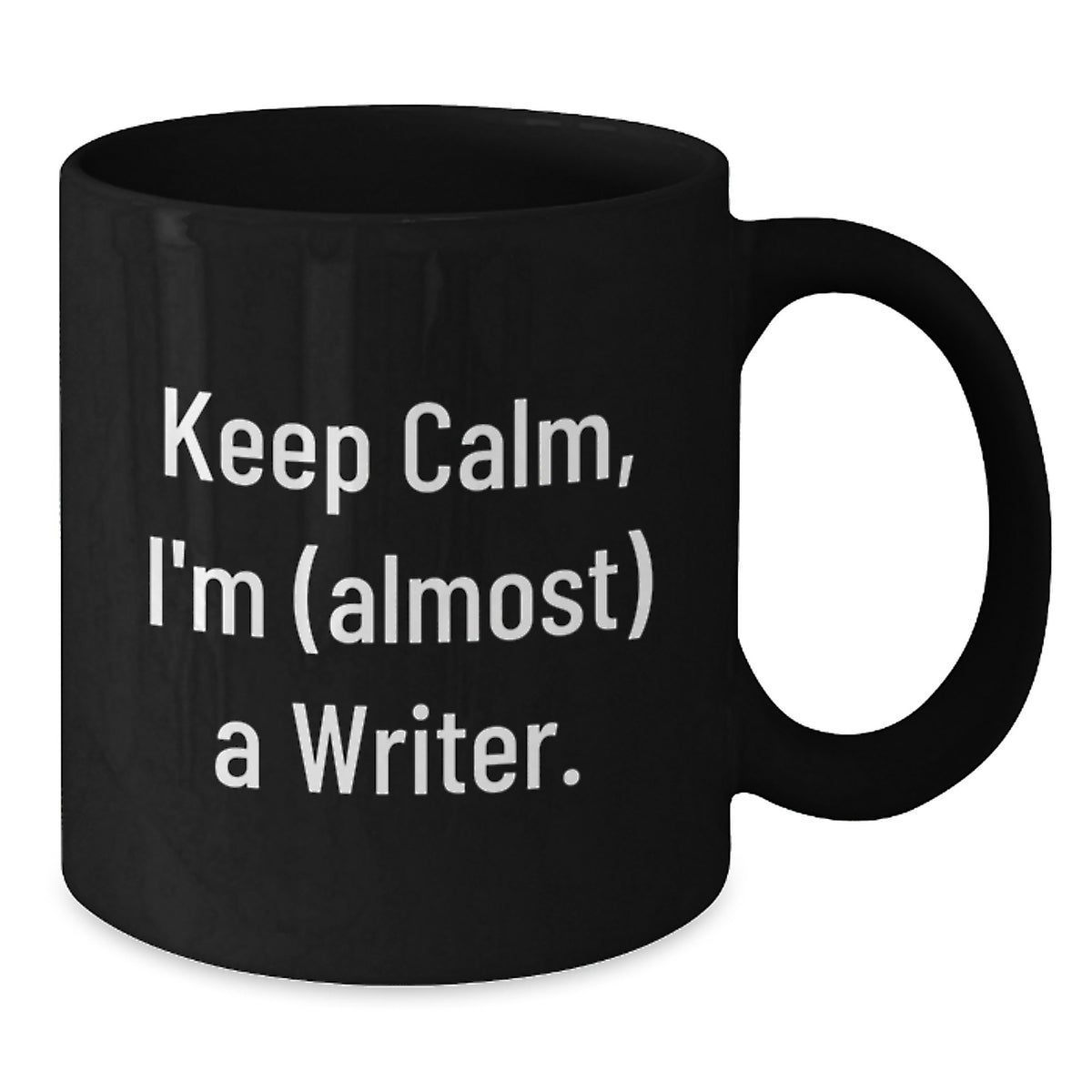 Christmas Gift for Her - Keep Calm, Almost A Writer Present - Additional