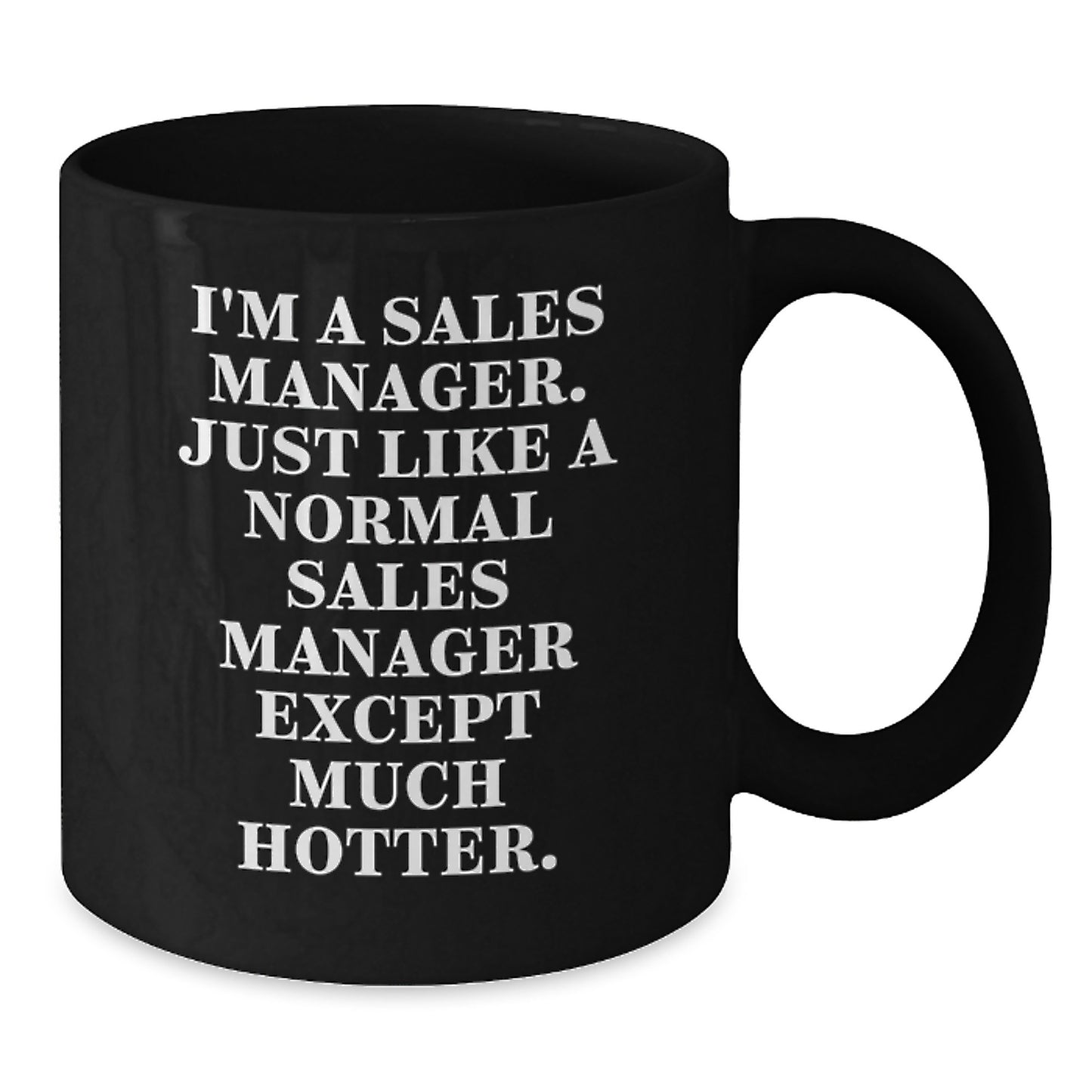 Funny Sales Manager Gifts for Men Black Coffee Mugs from Family, Unique Sales Manager Mug for Coworkers Friends on Mother's Day - Additional