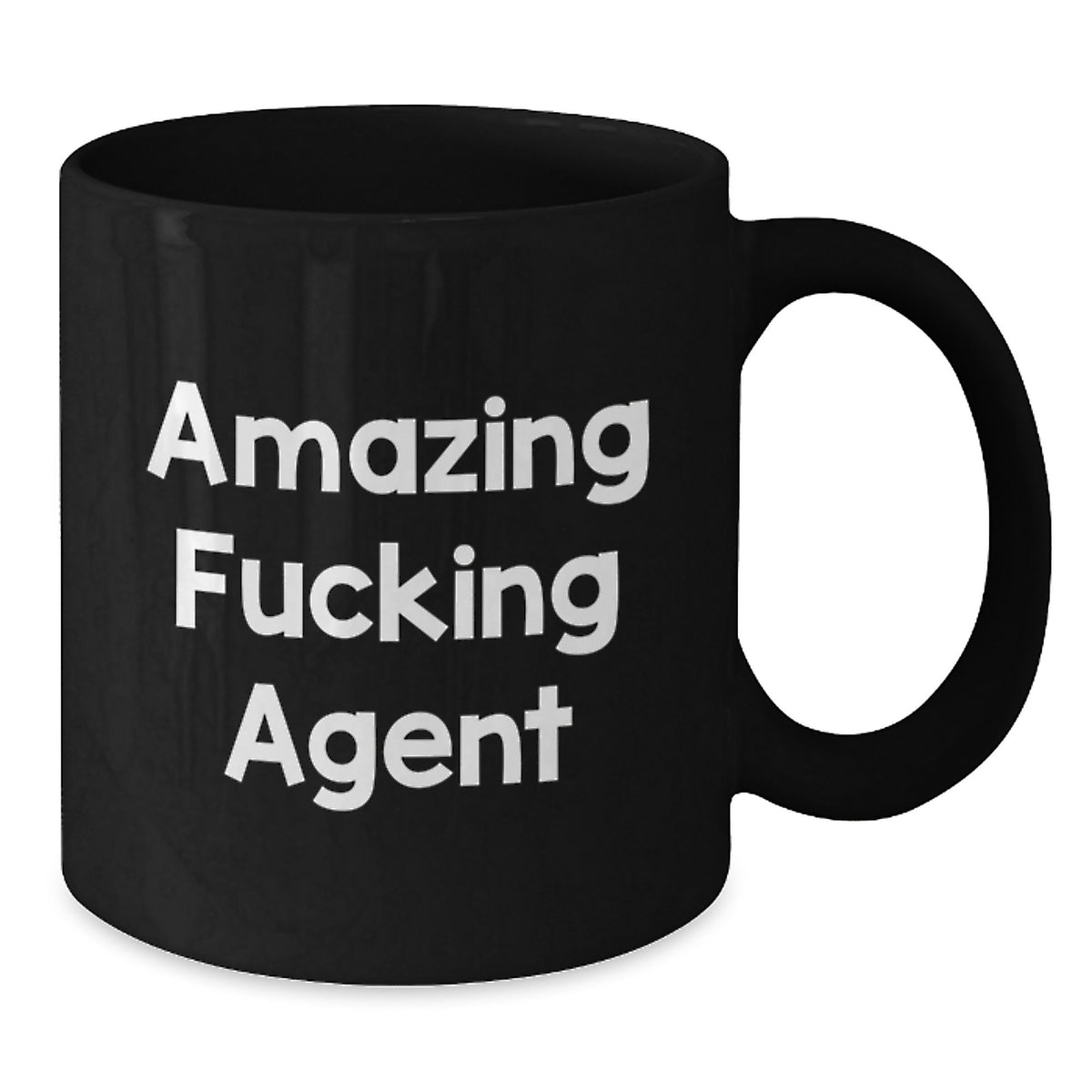 Agent Keepsake Black Coffee Mug for Him Amazing Premium Christmas Gift - Additional