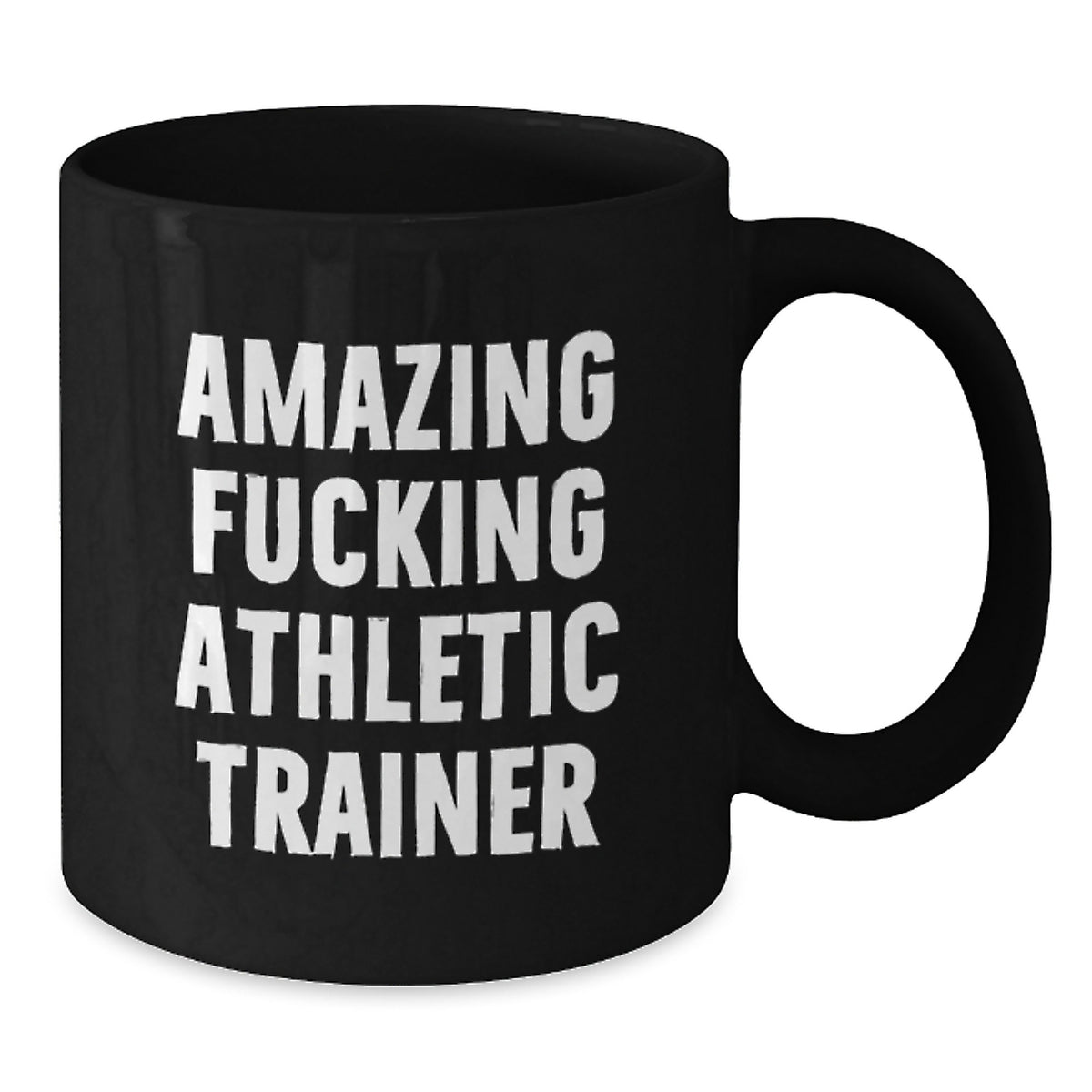 Christmas Gift for Her Amazing Fucking Athletic Trainer Coffee Mug - Additional