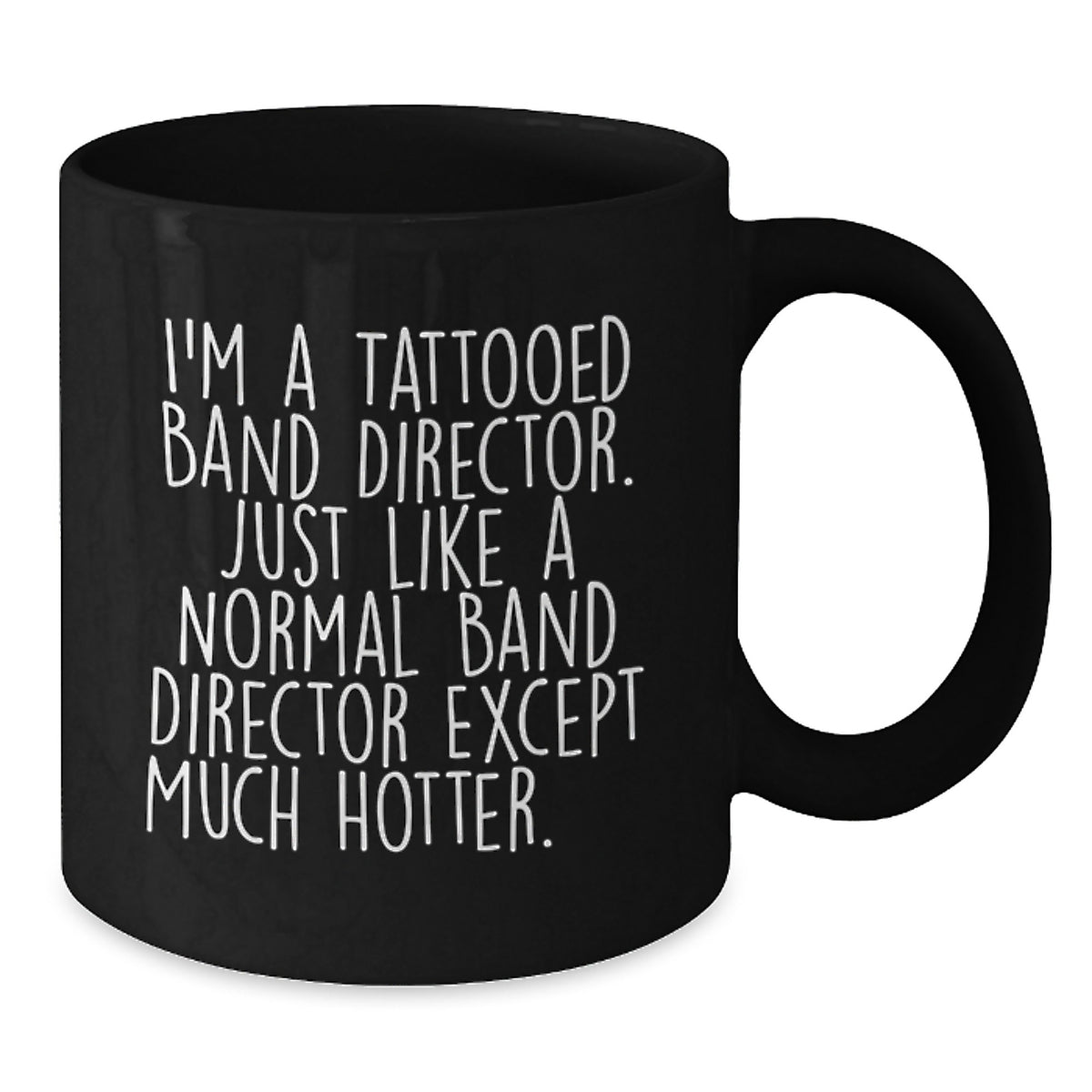 Band Director Gift for Him A Humorous Keepsake Mug for a Passionate - Additional