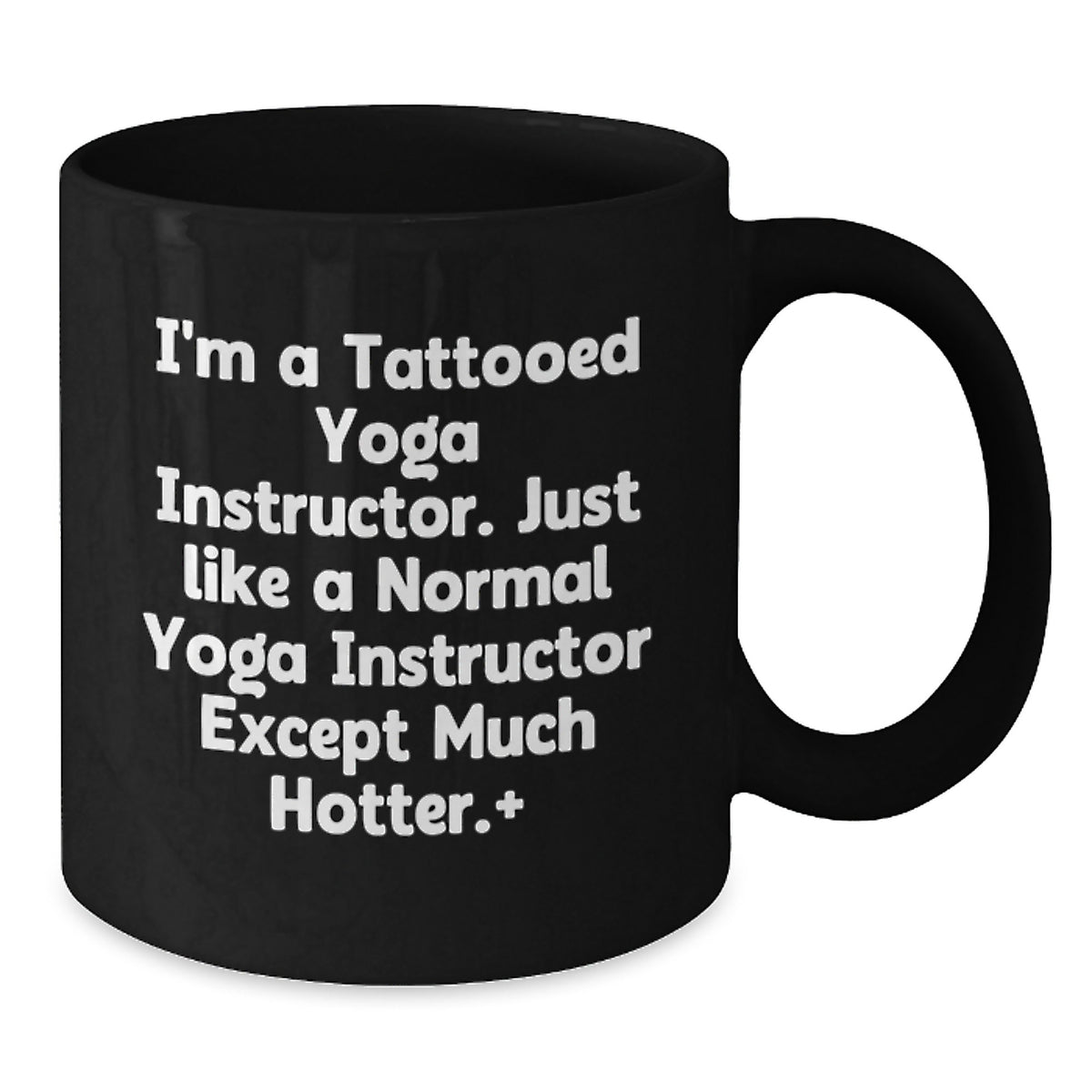 Christmas Gift for Her Playful Tattooed Yoga Instructor Present - Additional