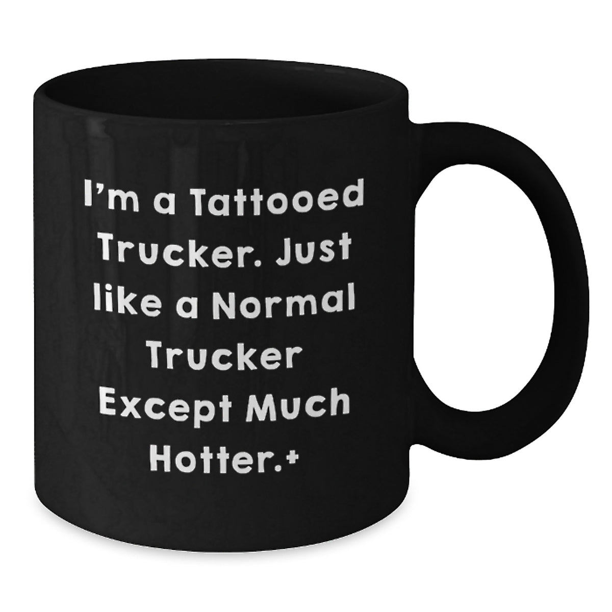 Trucker Gift for Him A Playful Keepsake Mug for a Tattooed Trucker's - Additional