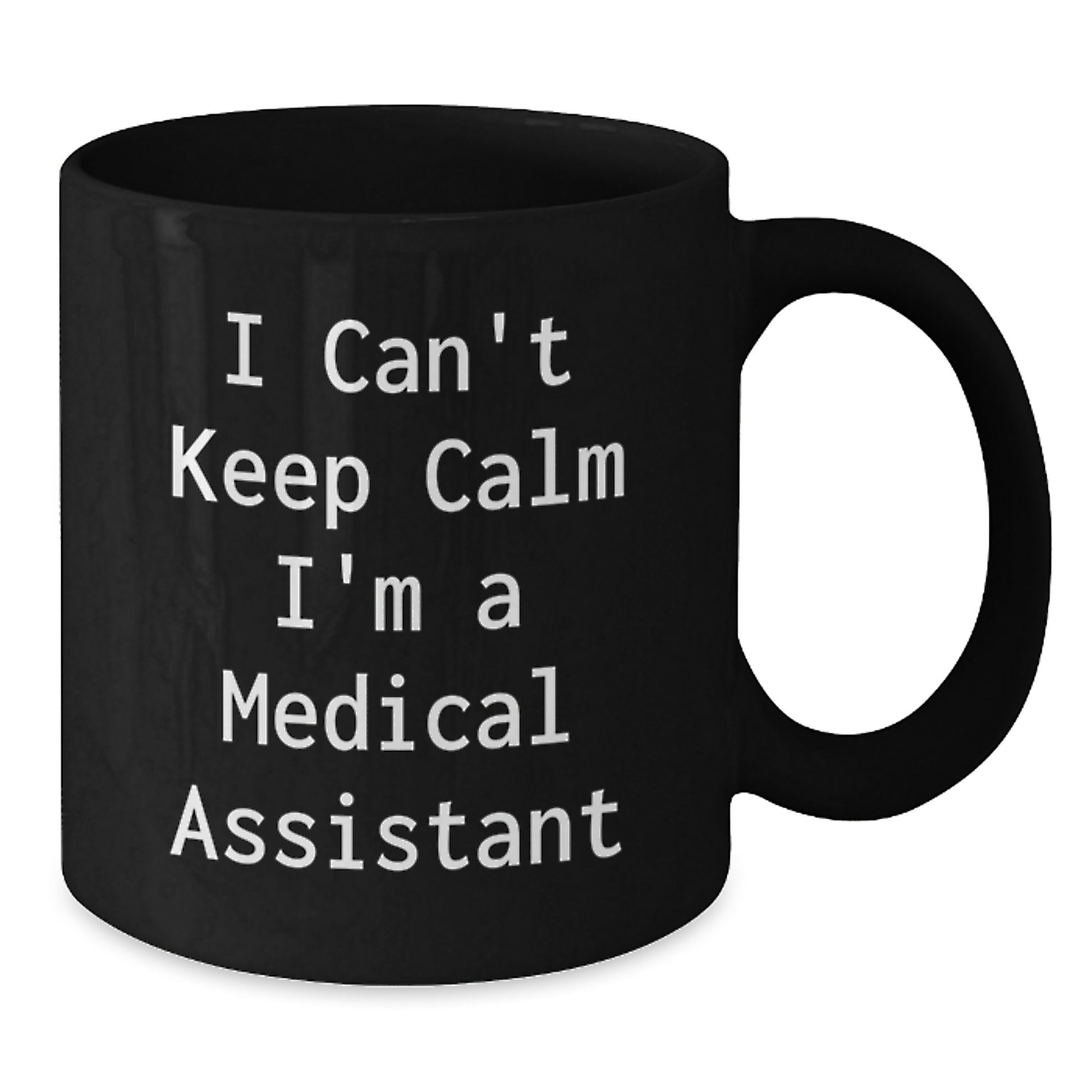 Funny Medical Assistant Gifts from Friends, I'm A Medical Assistant Black Coffee Mug for Medical Assistant Men, Women, Christmas Unique Gifts - Additional
