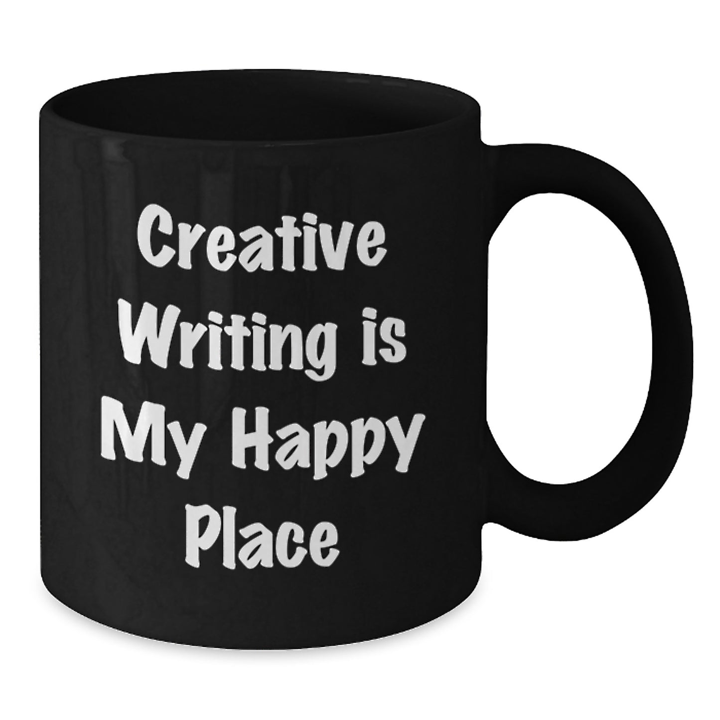 Creative Writing Inspirational Gifts from Friends for Men, Women, and Family - Funny Quote on Black Coffee Mug, Perfect for Christmas - Additional