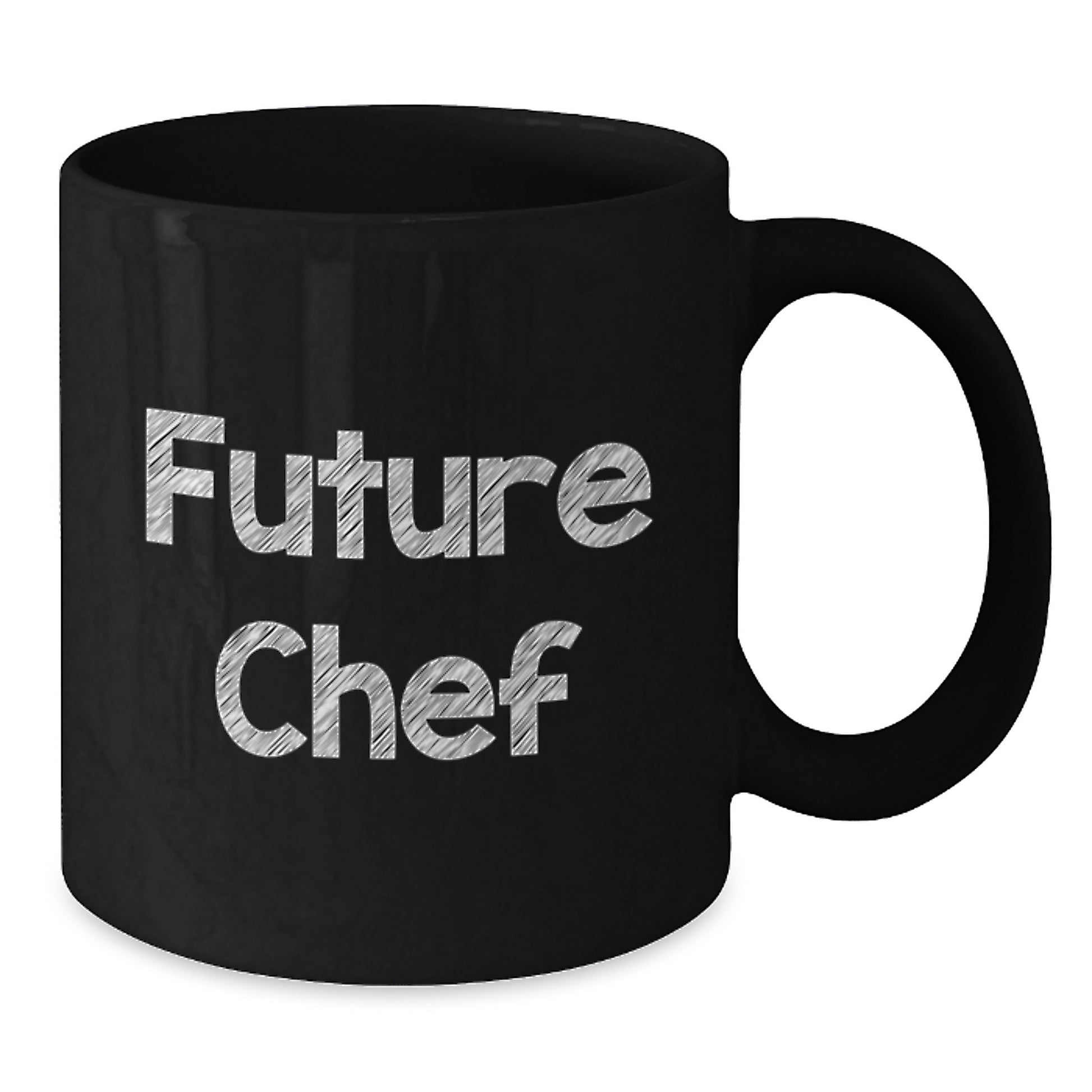 Funny Future Chef Gifts for Friends, Black Coffee Mug for Men, Unique Christmas Unique Gifts from Men to Family - Additional