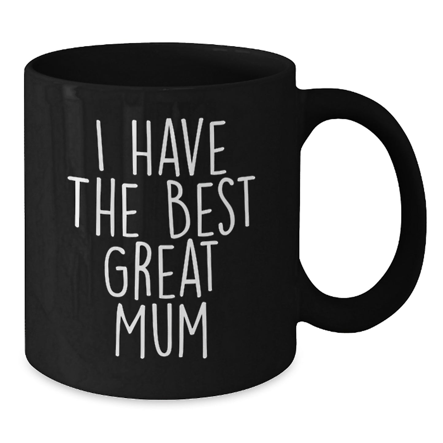 Funny Mum Quotes Black Coffee Mugs Gifts from Family for Mum's Great Love - Additional