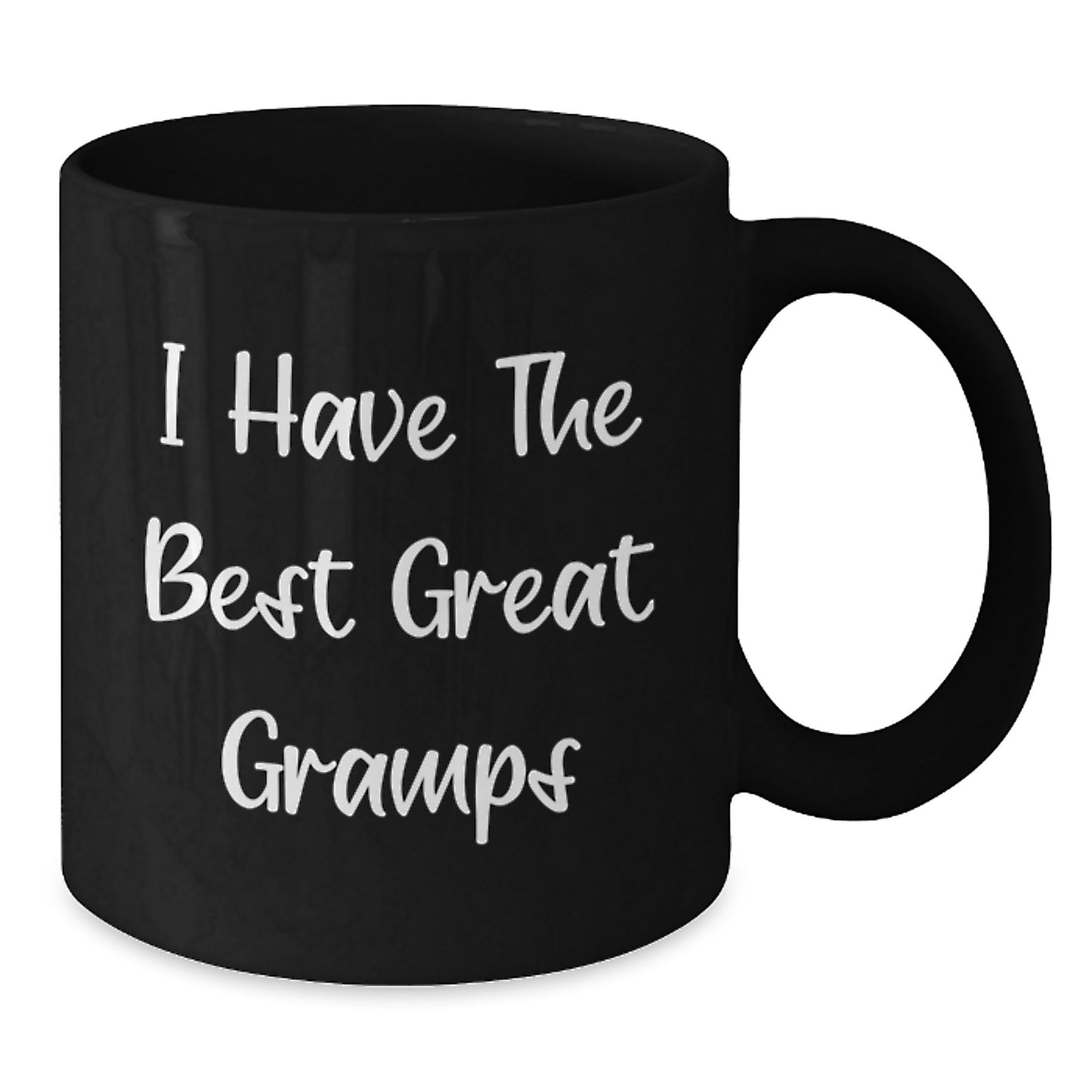 Funny Great Gramps Black Coffee Mug Gifts from Family Members on Father's Day Unique - Additional