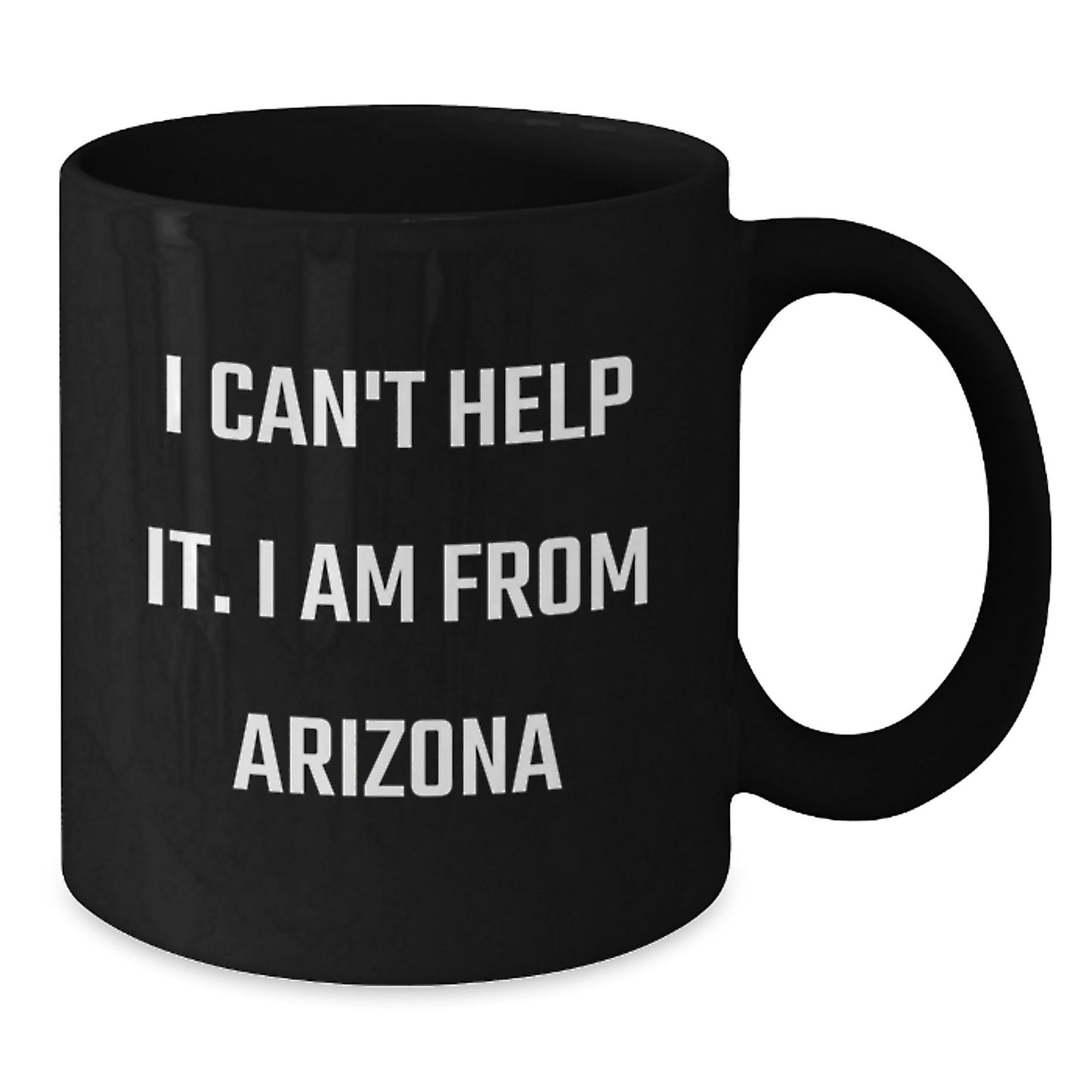 Funny Arizona Gifts, Black Coffee Mug for Arizona Lovers, Birthday Unique Gifts from Friends - Additional