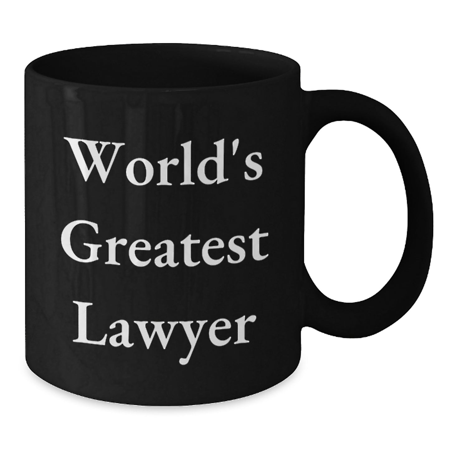 Funny Lawyer Gifts from Men to Friends and Coworkers, The World's Greatest Lawyer Black Coffee Mug for Lawyer Men Women Christmas Unique Gifts - Additional