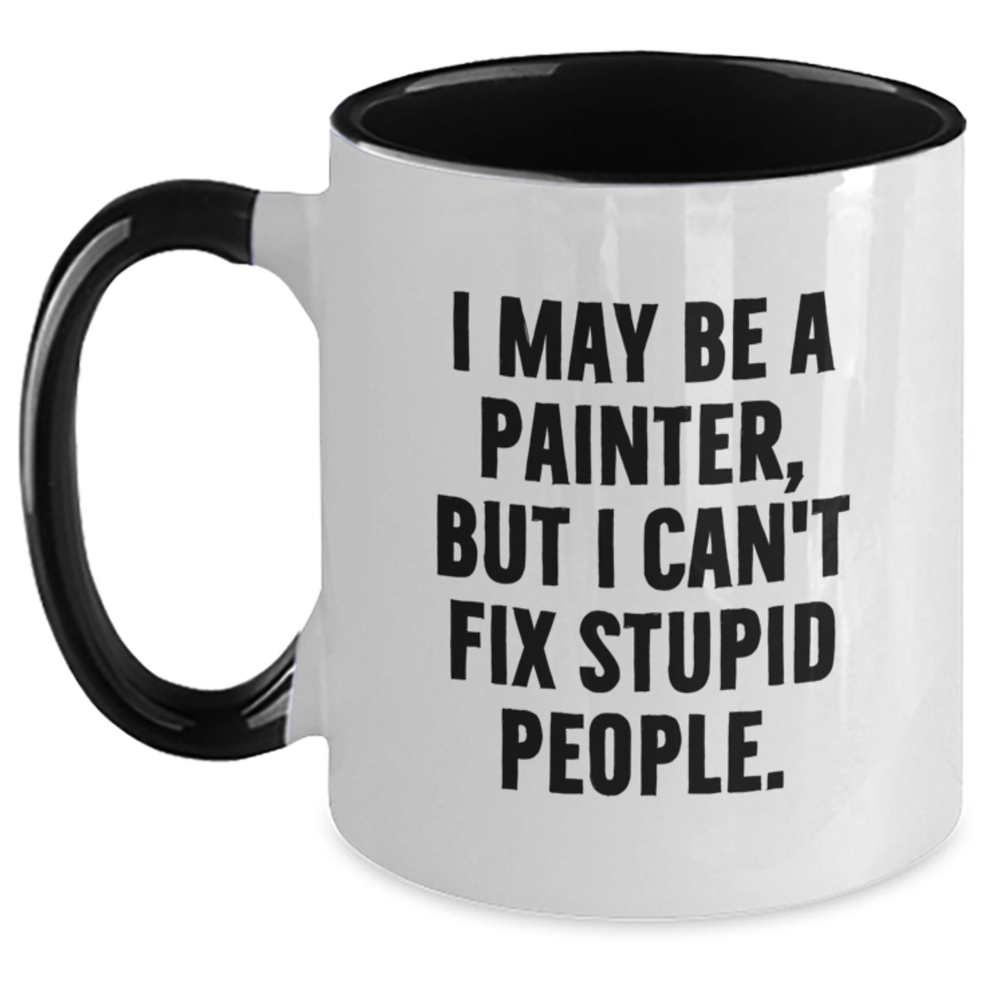 Funny Painter Gifts for Men - Two Tone Coffee Mug, Gifts from Dad, Father's Day Unique Gifts - Main