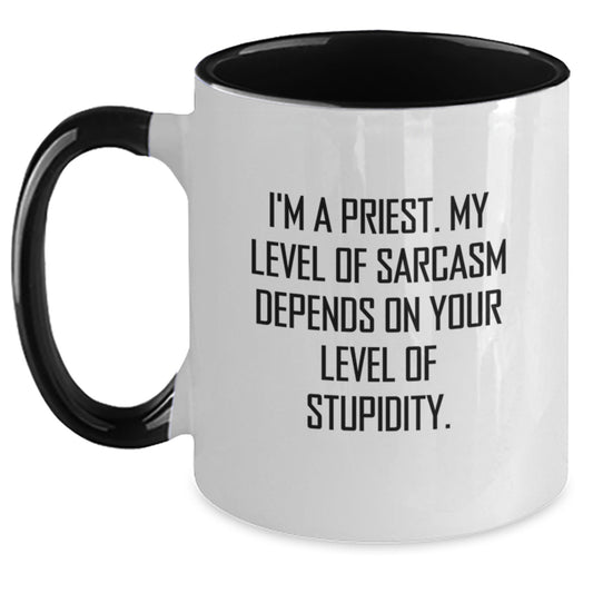 Funny Sarcastic Priest Gifts from Men to Priest Friends for Graduation Unique Unique Gifts - Main