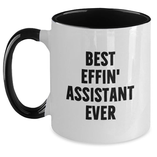 Assistant Keepsake Ceramic Two Tone Coffee Mug for Him Birthday Gift - Main