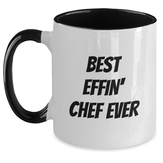 Chef Keepsake Two Tone Coffee Mug Premium for Him Graduation Gift - Main